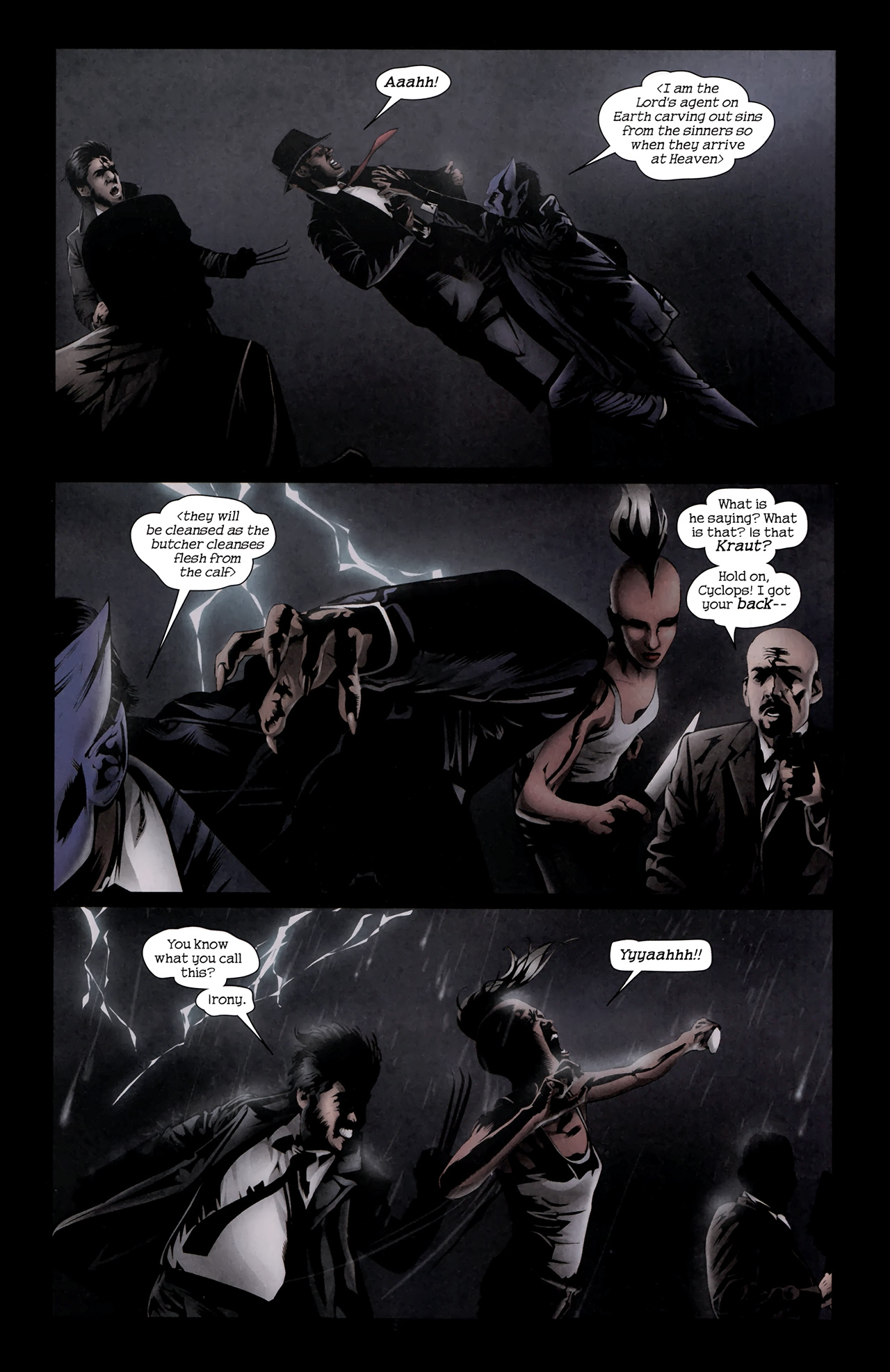 Read online X-Men Noir: Mark of Cain comic -  Issue #3 - 21