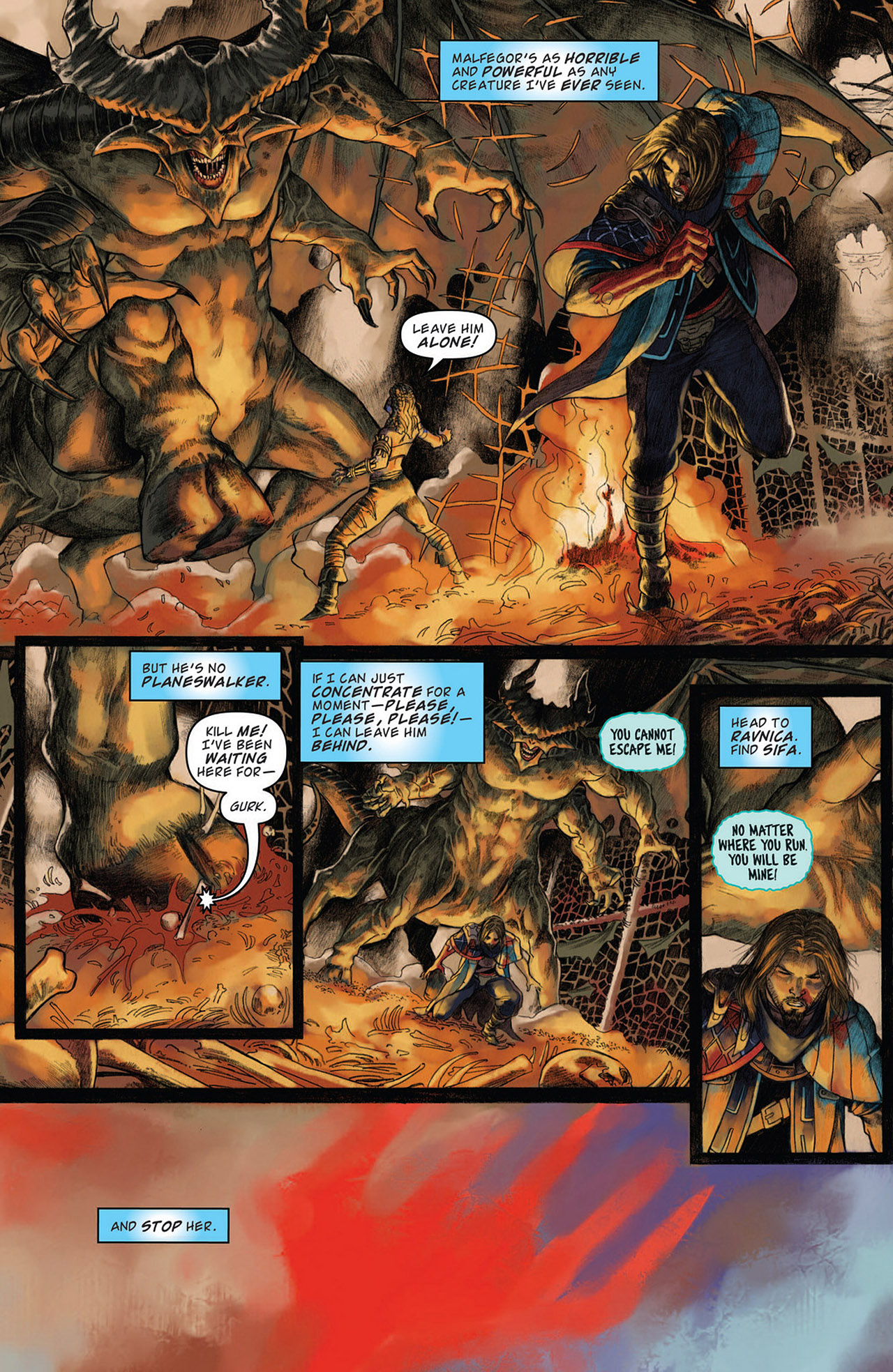 Read online Magic: The Gathering - The Spell Thief comic -  Issue #4 - 23