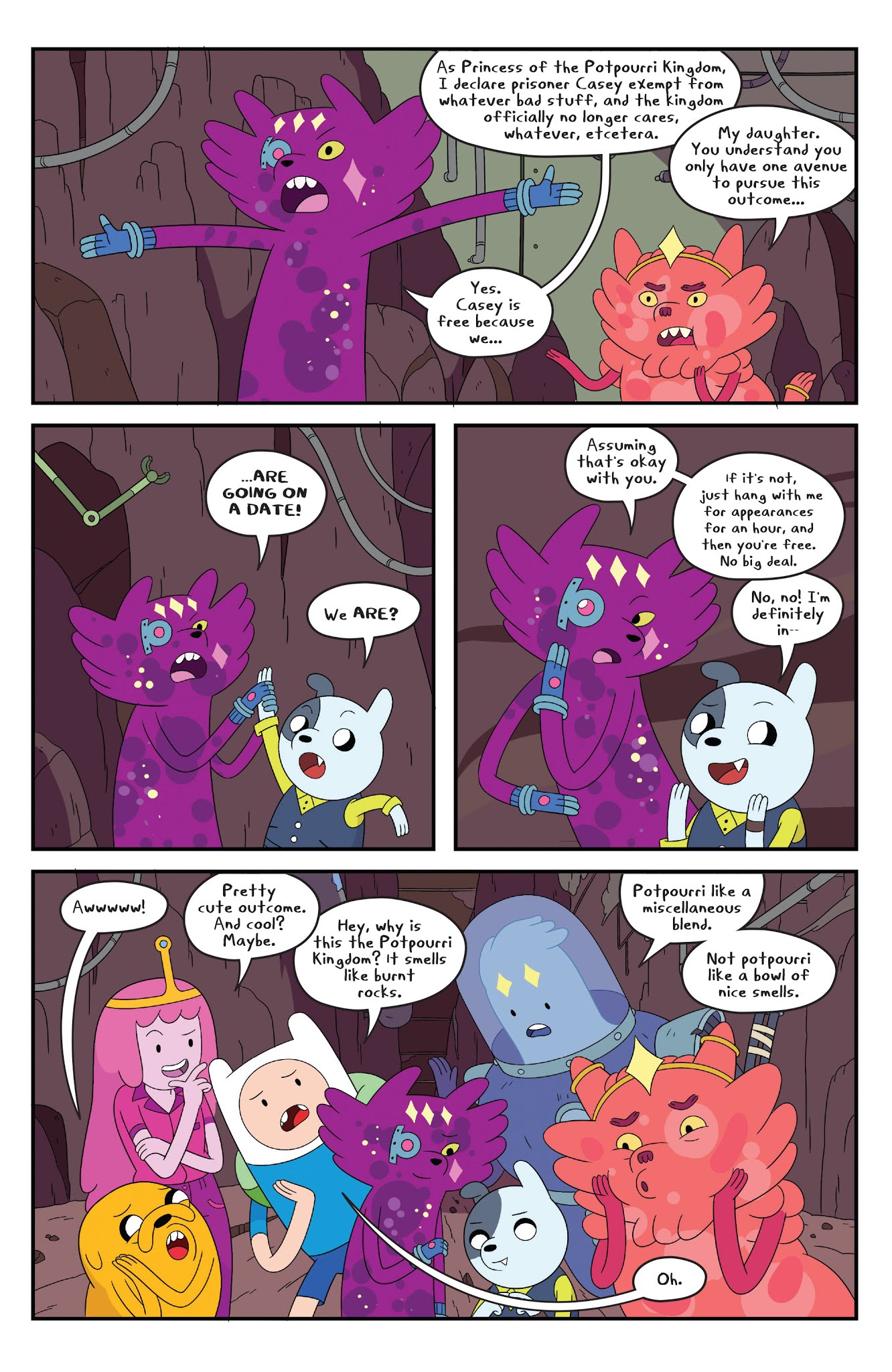Read online Adventure Time comic -  Issue #75 - 12