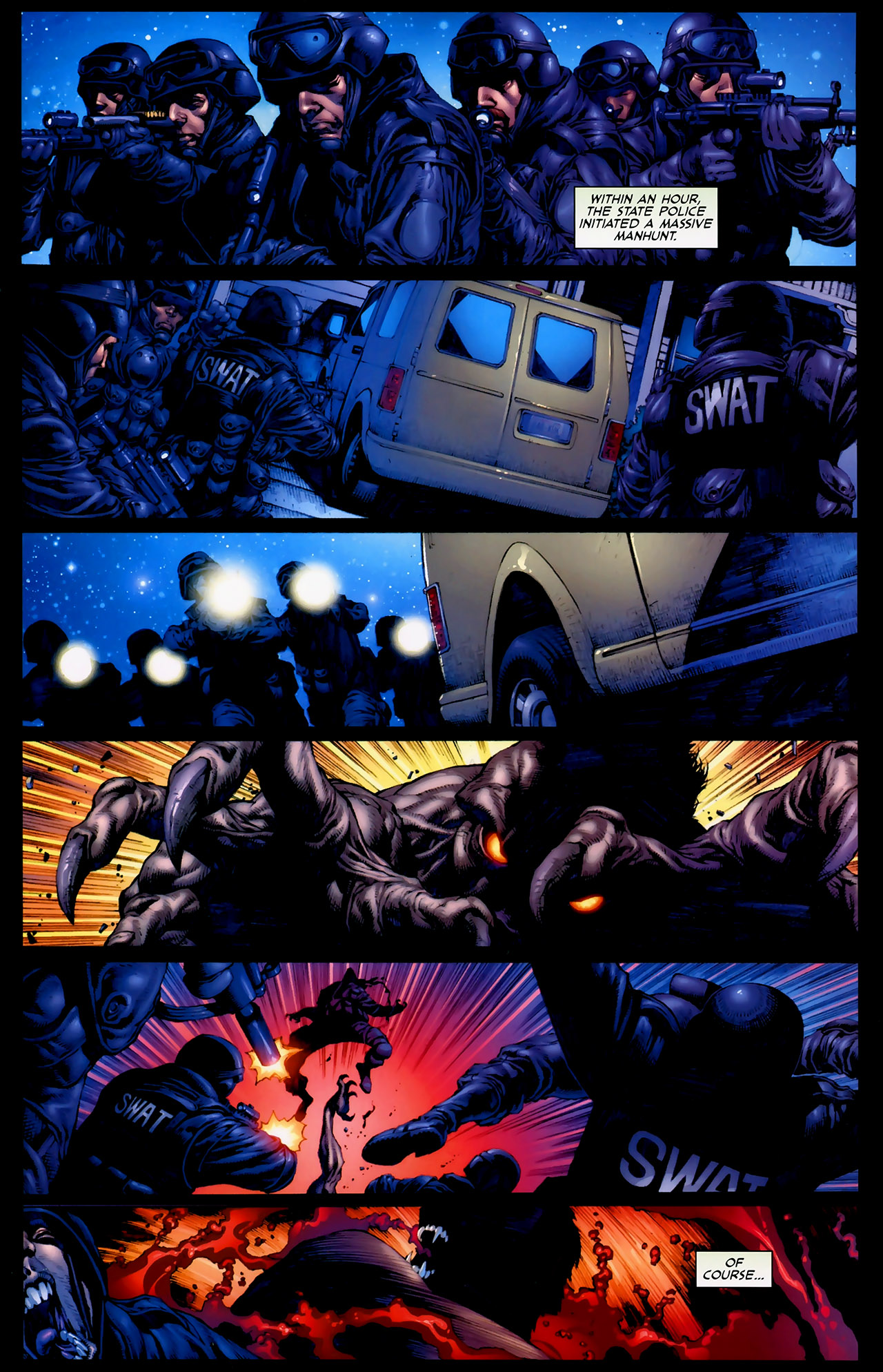 Read online Dead of Night Featuring Werewolf by Night comic -  Issue #1 - 4
