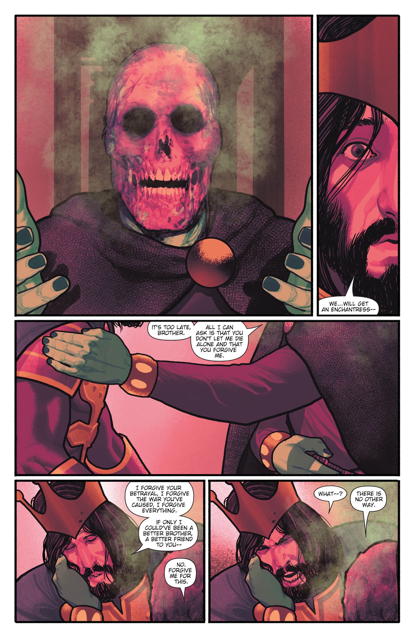 Read online Masters Of The Universe: The Origin Of Skeletor comic -  Issue # Full - 18
