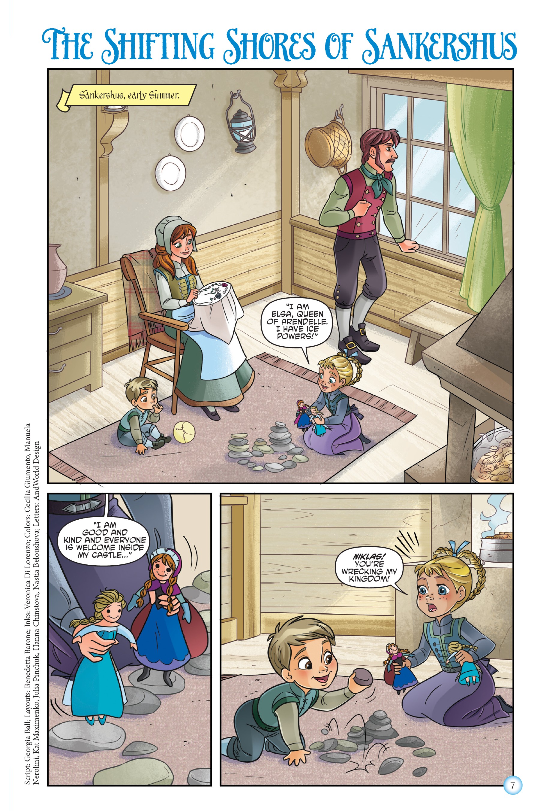 Read online Frozen Adventures: Flurries of Fun comic -  Issue # TPB (Part 1) - 7