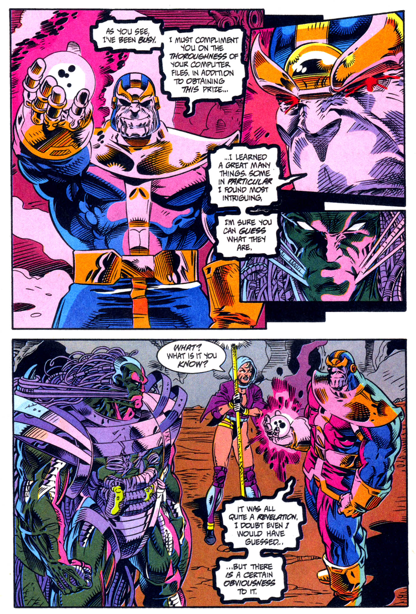 Read online Cosmic Powers comic -  Issue #6 - 21