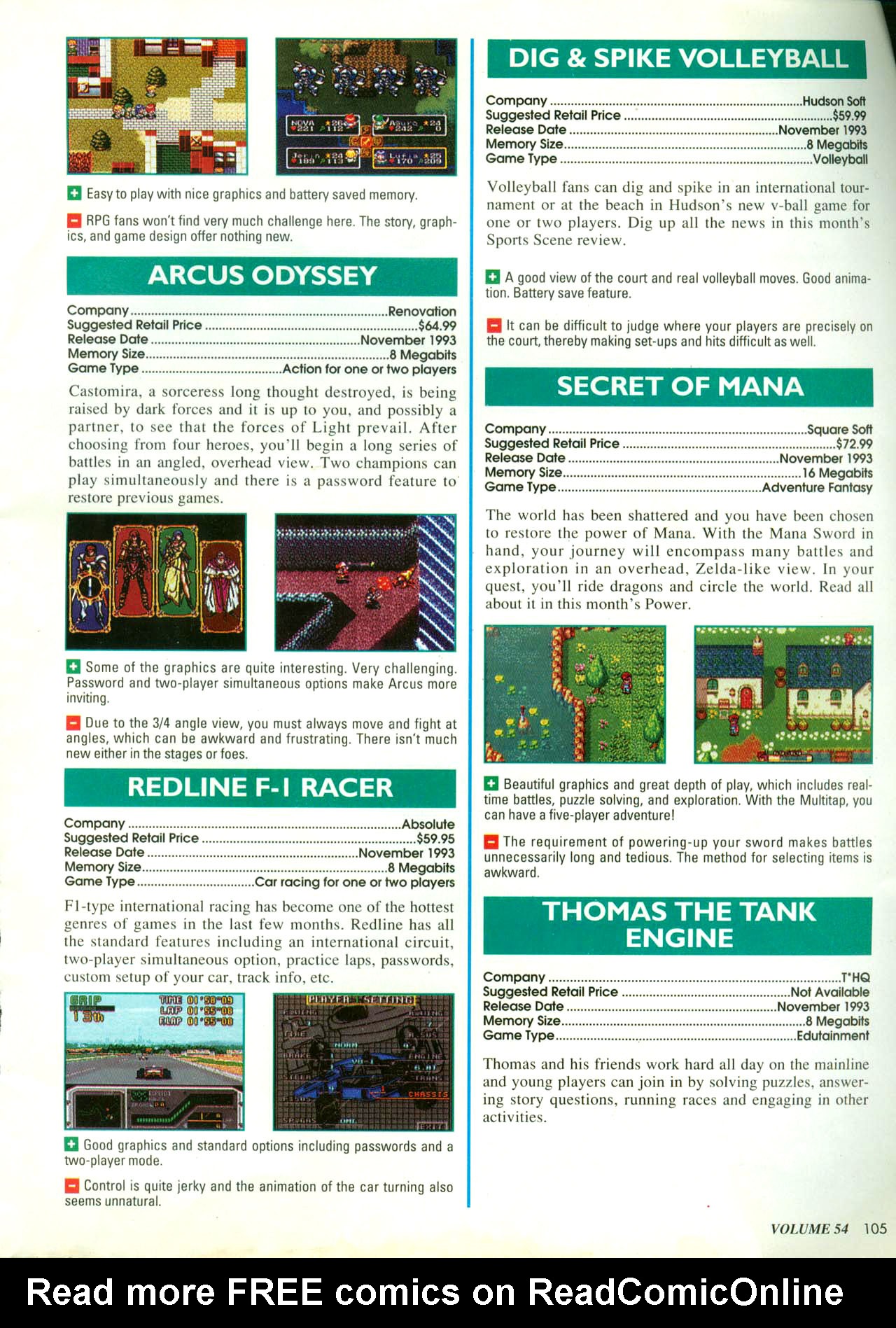 Read online Nintendo Power comic -  Issue #54 - 110