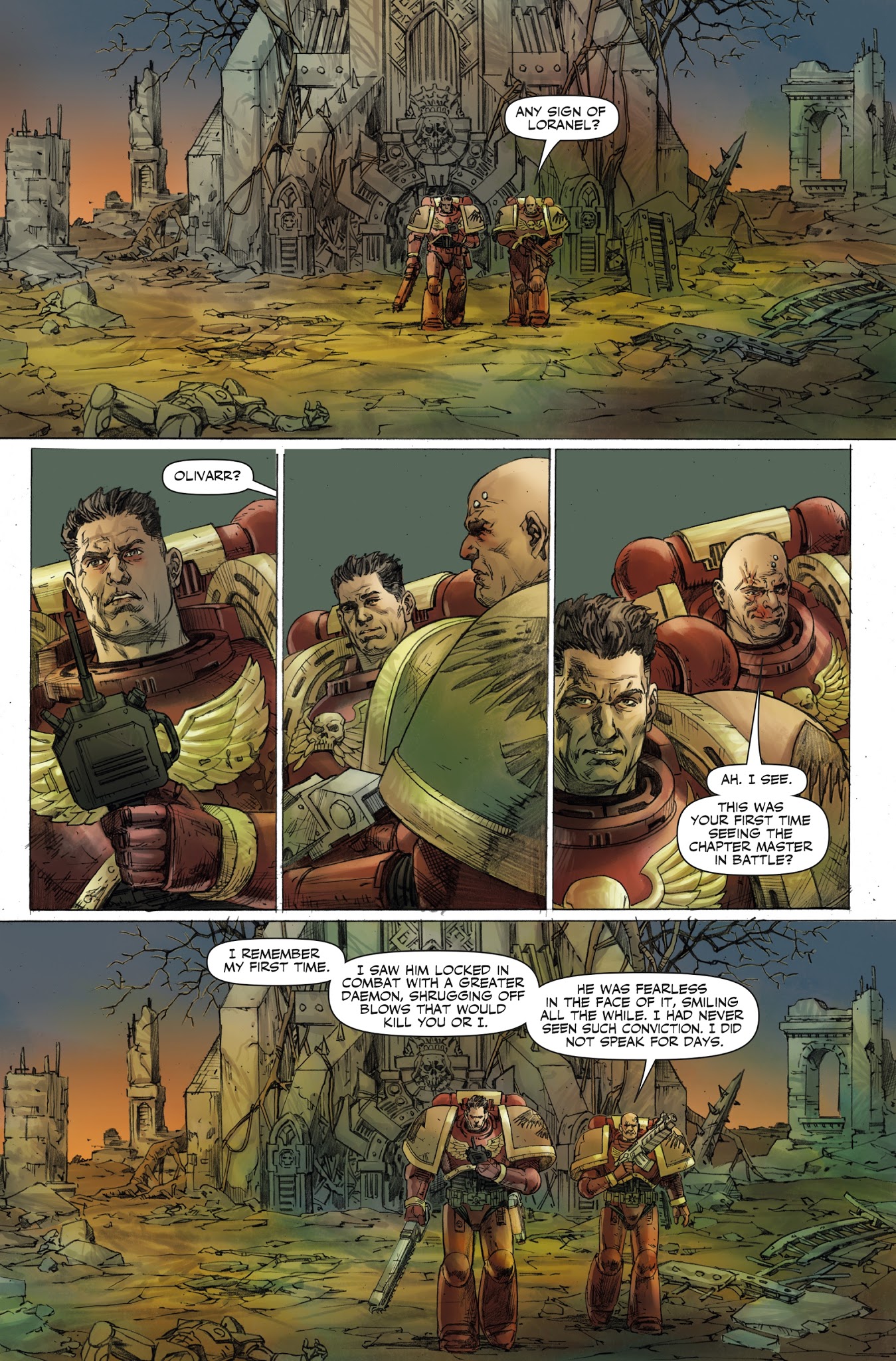 Read online Warhammer 40,000: Dawn of War comic -  Issue #4 - 11