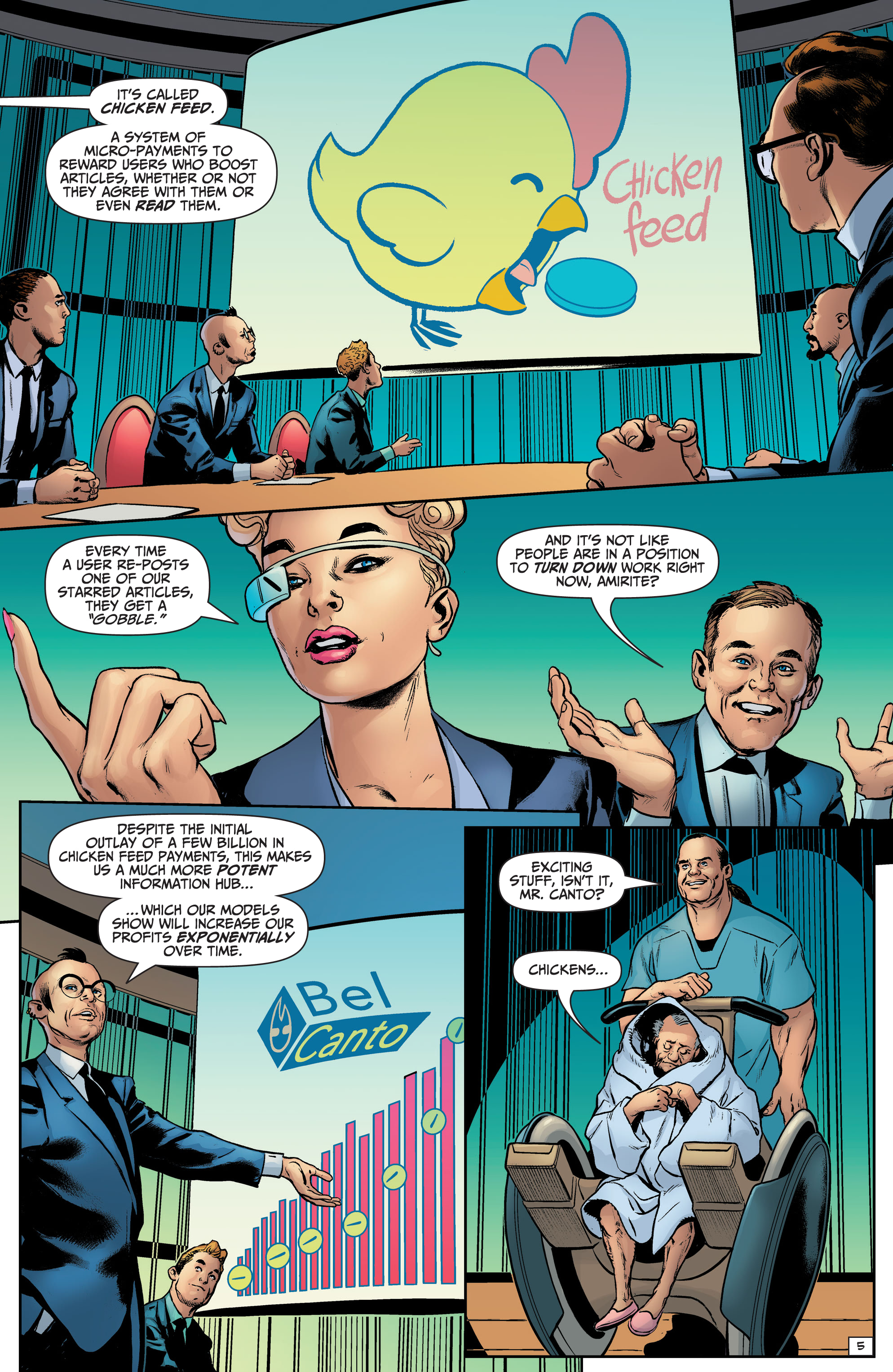 Read online Billionaire Island: Cult of Dogs comic -  Issue #3 - 7