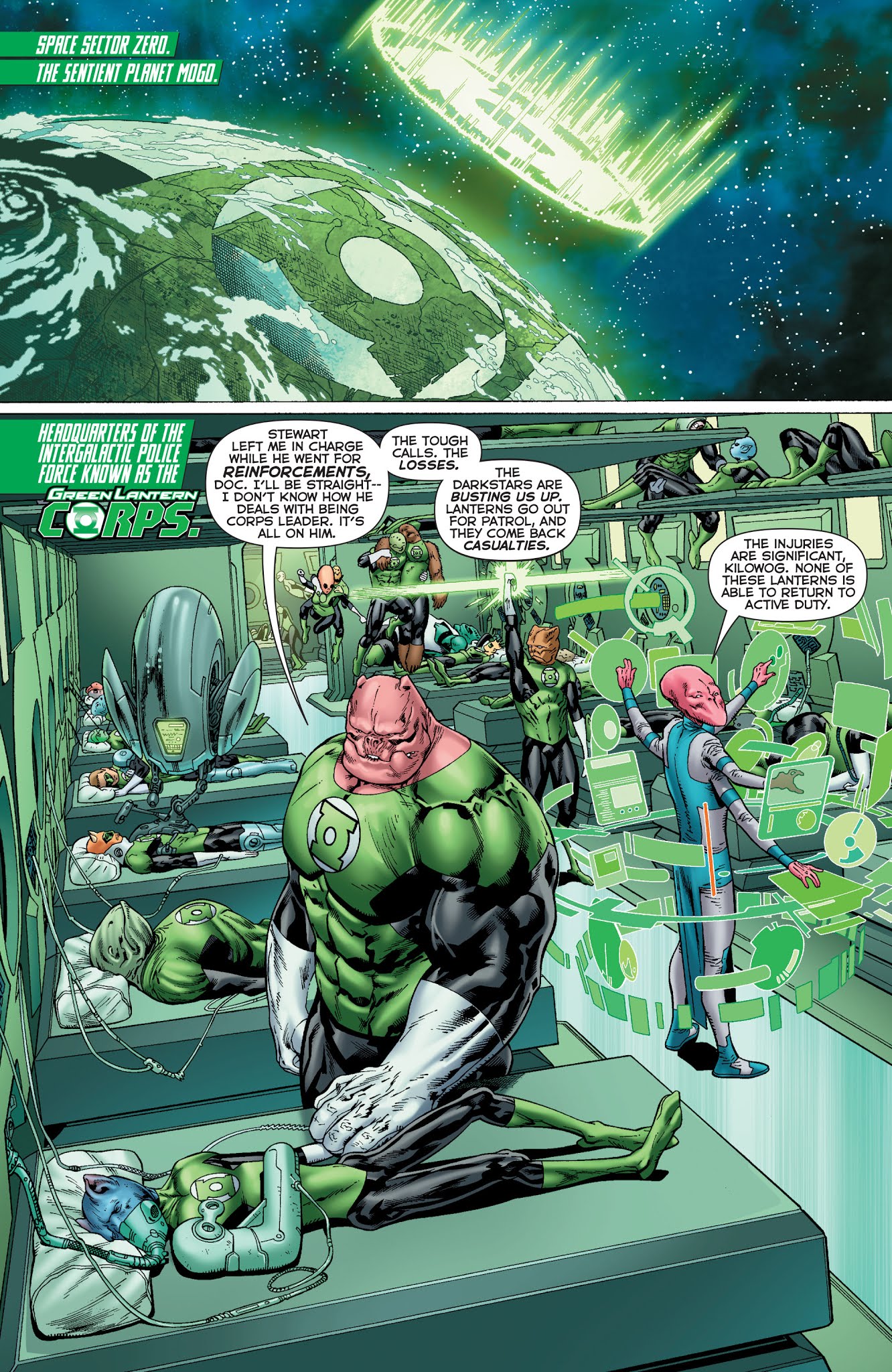 Read online Hal Jordan And The Green Lantern Corps comic -  Issue #47 - 20