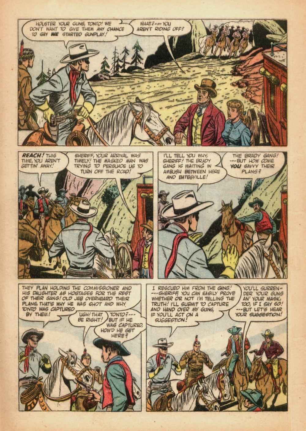 Read online The Lone Ranger (1948) comic -  Issue #55 - 16