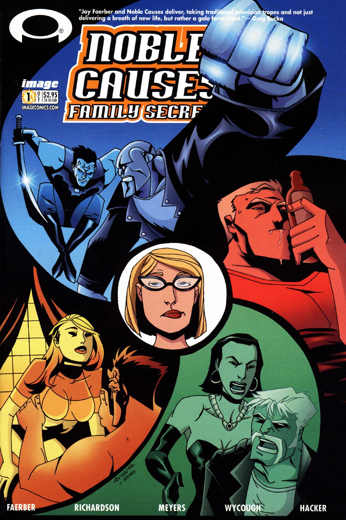 Read online Noble Causes: Family Secrets comic -  Issue #1 - 1