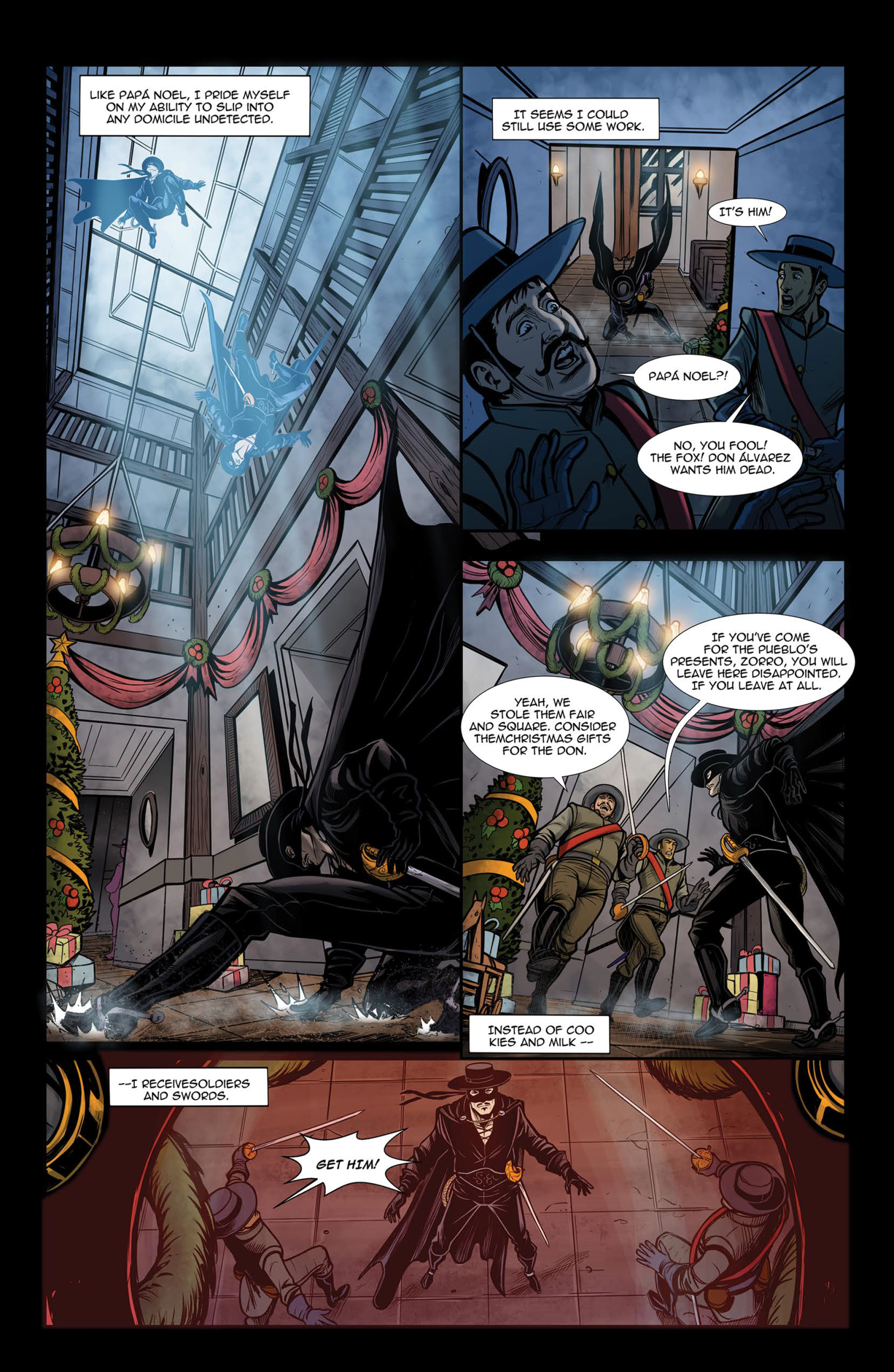 Read online Zorro Feliz Navidad comic -  Issue # Full - 4