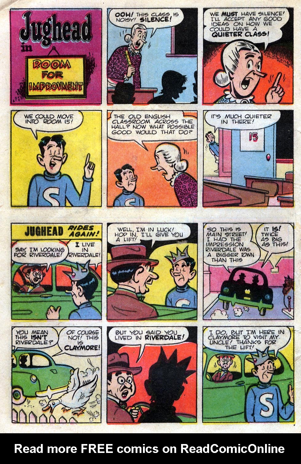 Read online Archie's Joke Book Magazine comic -  Issue #15 - 10