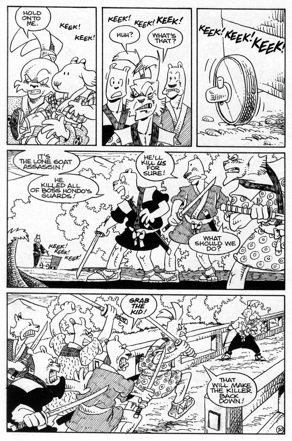 Read online Usagi Yojimbo (1996) comic -  Issue #54 - 22