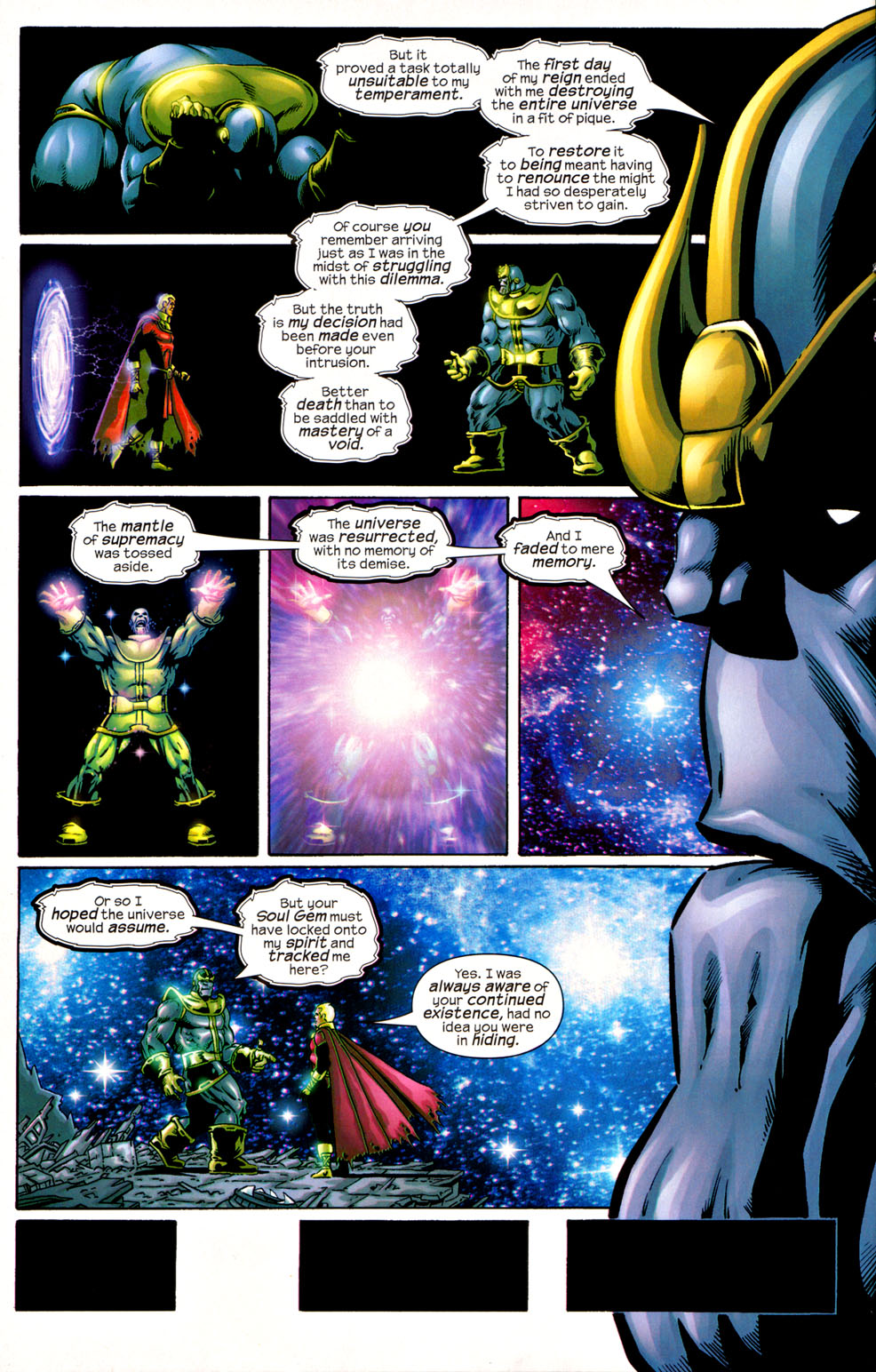 Read online Thanos (2003) comic -  Issue #1 - 9
