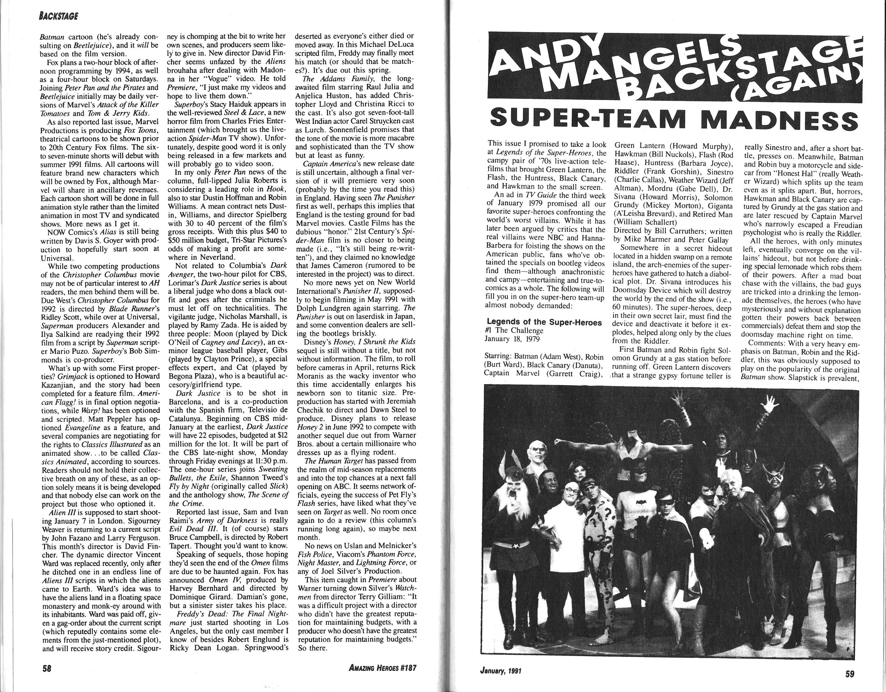 Read online Amazing Heroes comic -  Issue #187 - 30