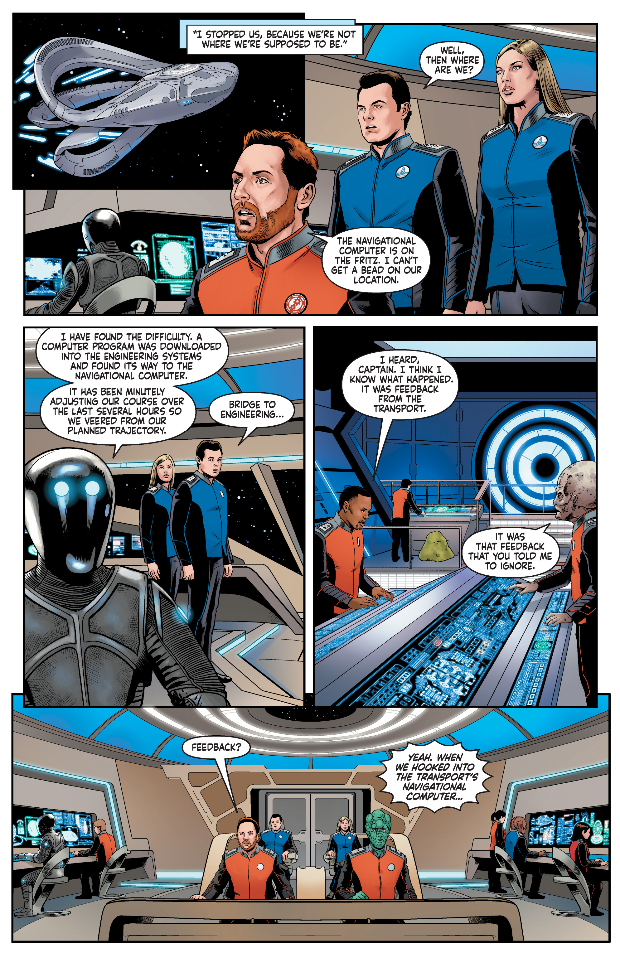 Read online The Orville comic -  Issue #3 - 21