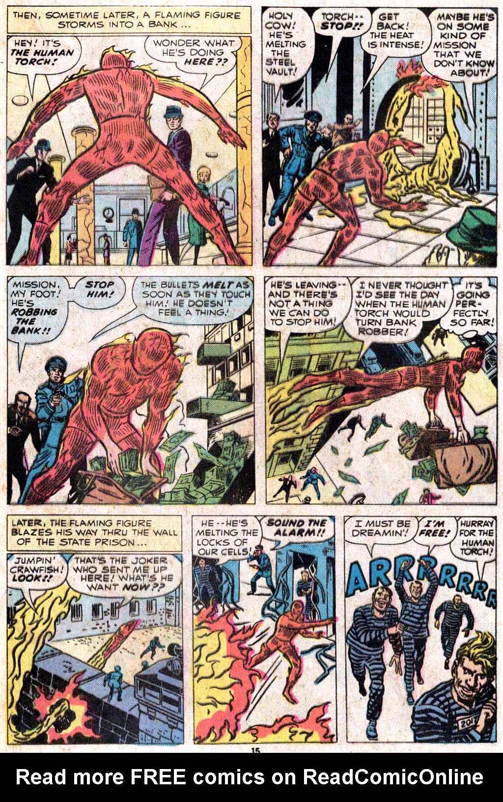Read online The Human Torch (1974) comic -  Issue #2 - 10