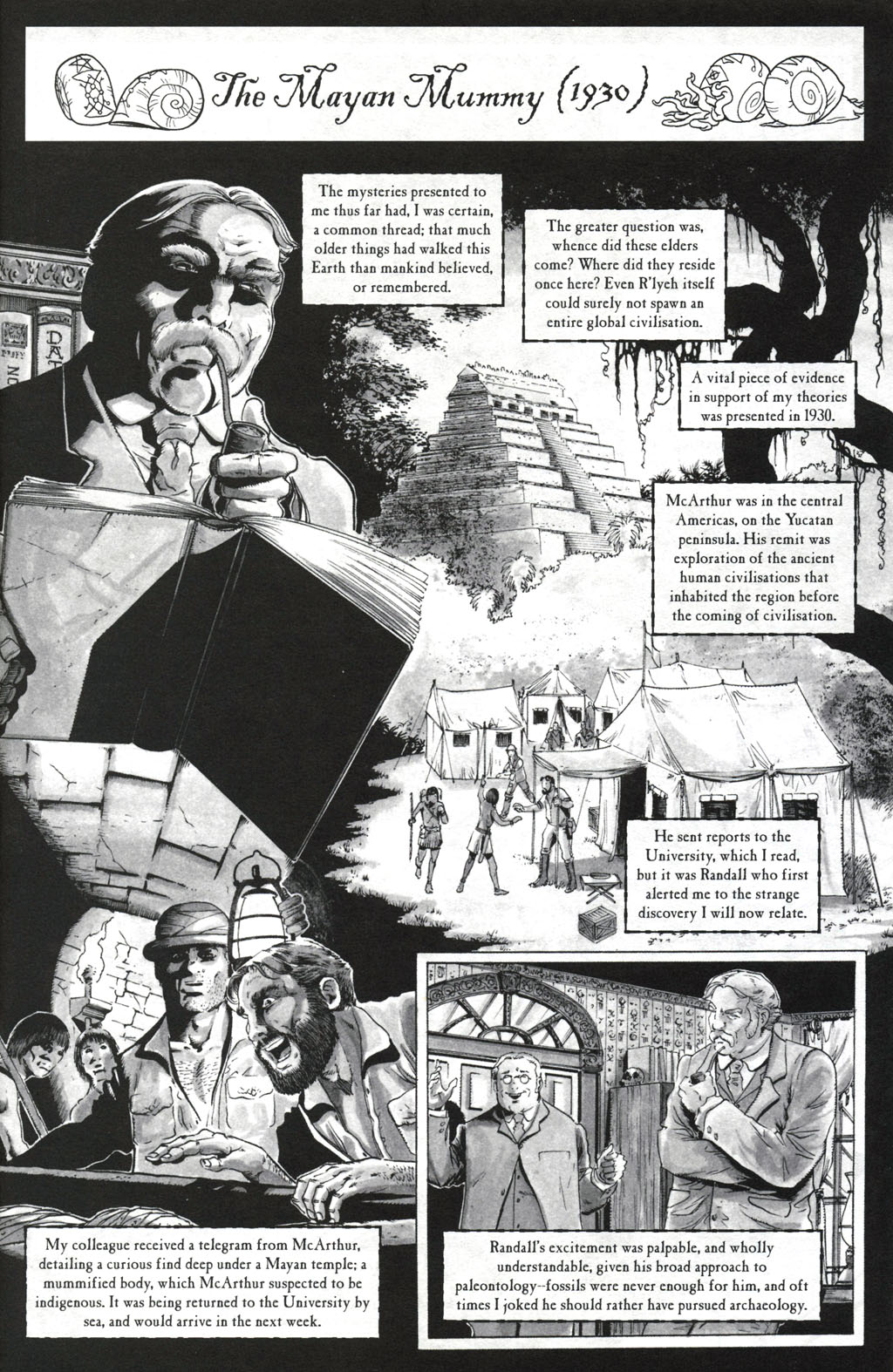 Read online Yuggoth Creatures comic -  Issue #3 - 7