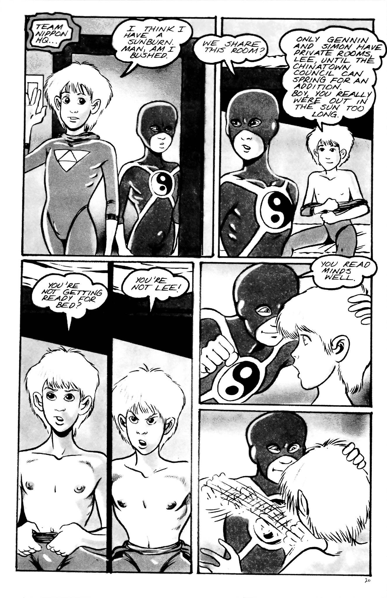 Read online Team Nippon comic -  Issue #4 - 22