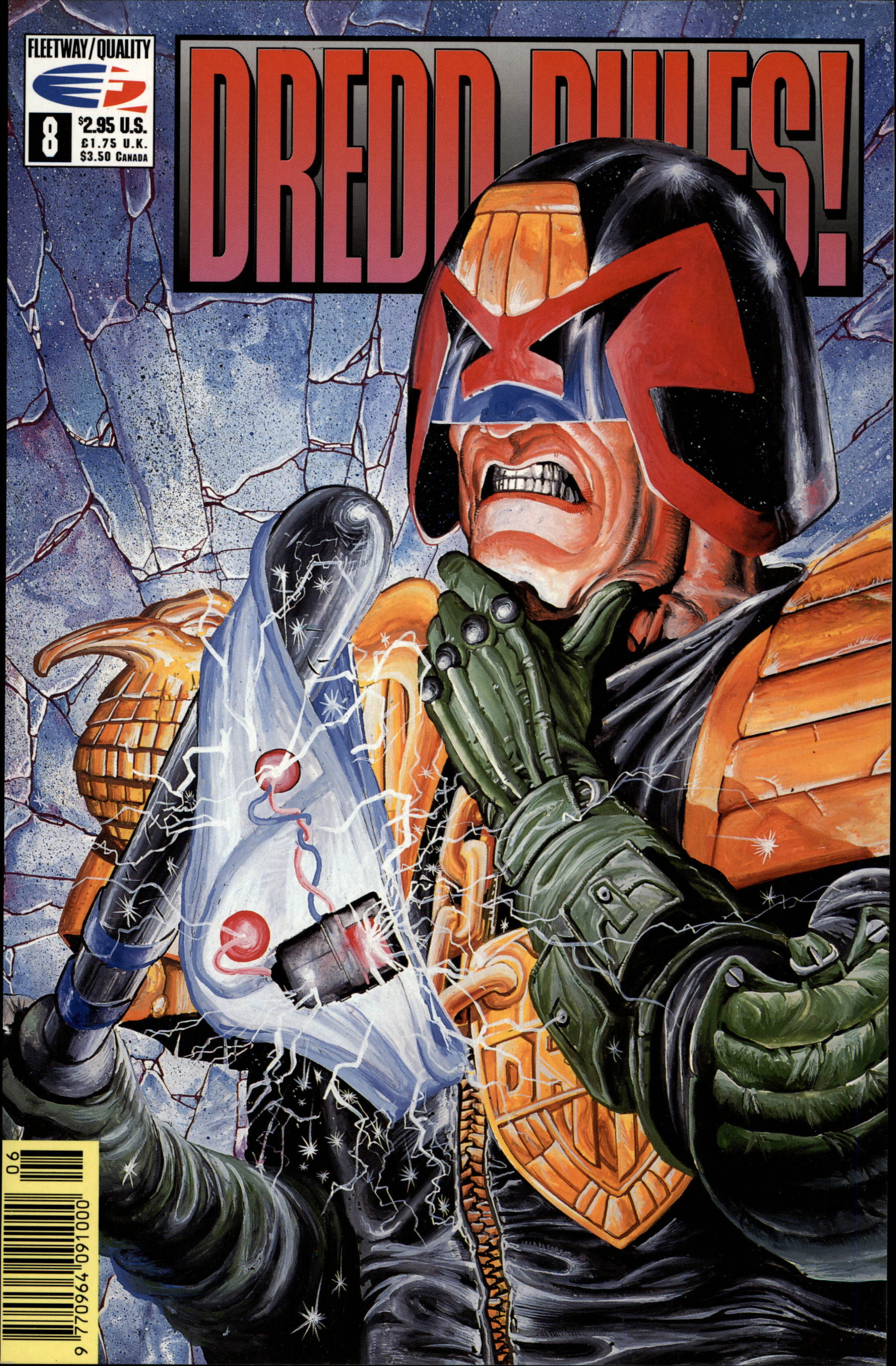 Read online Dredd Rules! comic -  Issue #8 - 1