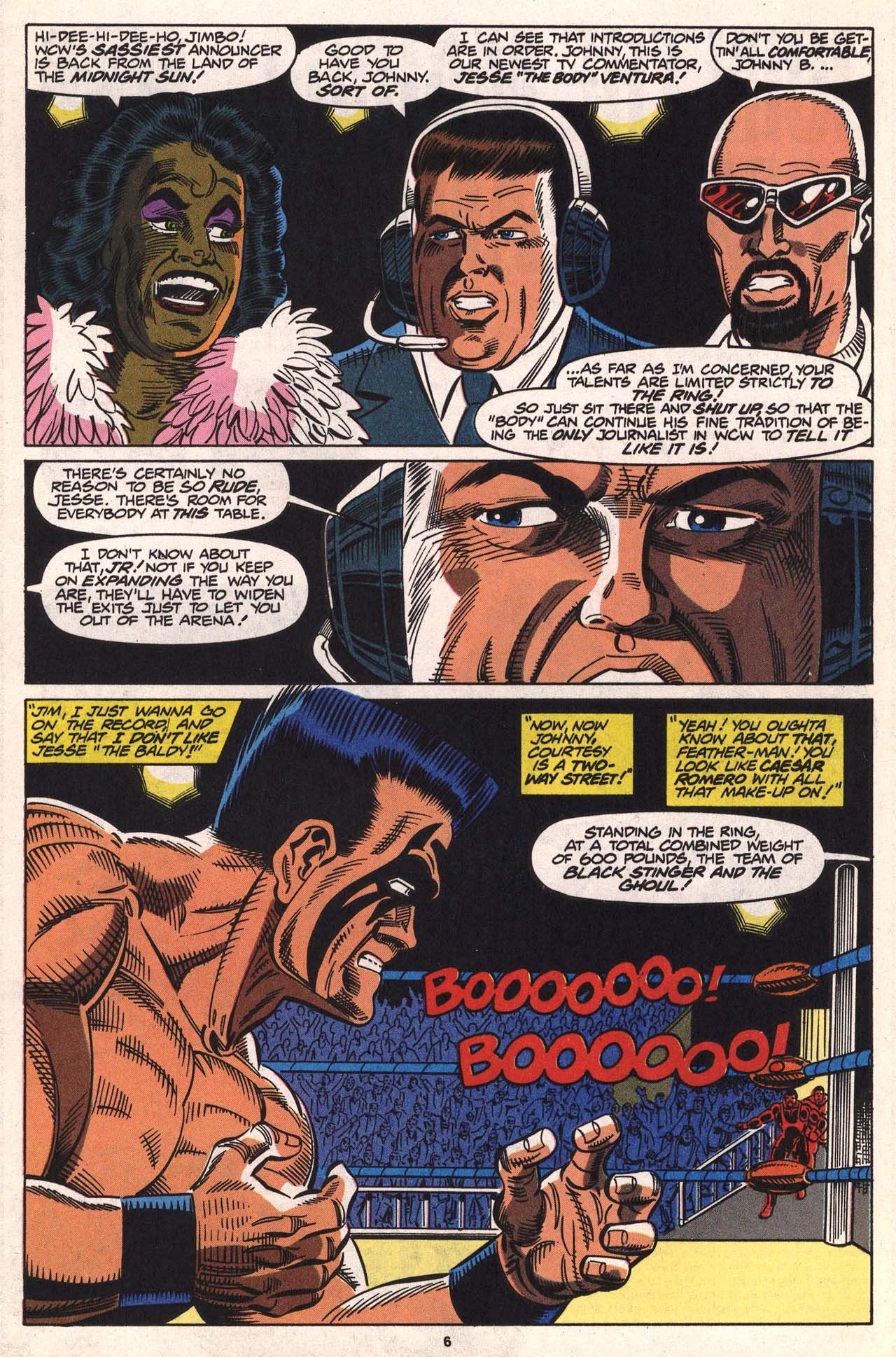 Read online WCW World Championship Wrestling comic -  Issue #9 - 8