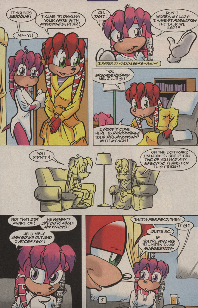 Read online Knuckles the Echidna comic -  Issue #28 - 8