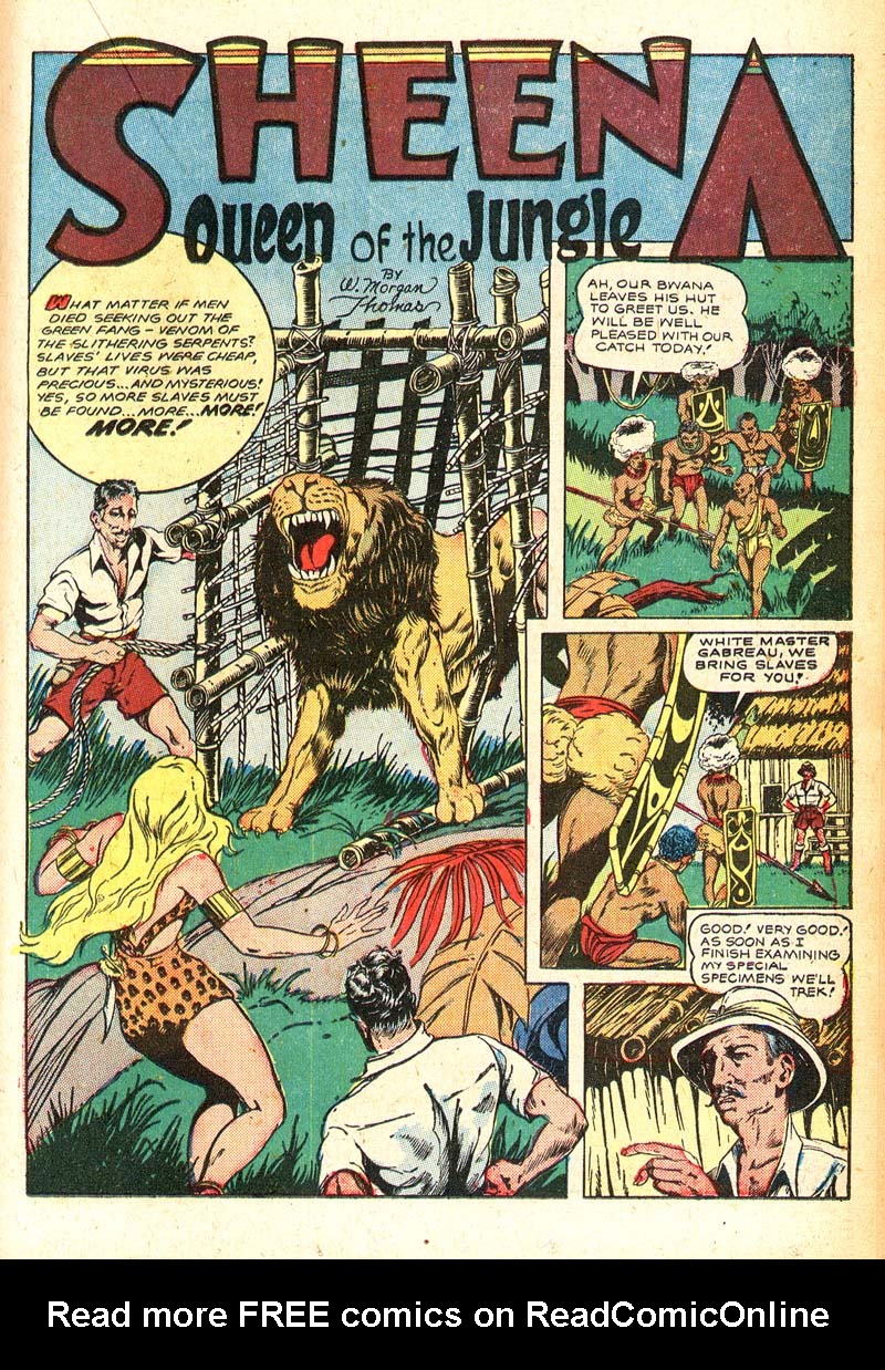 Read online Sheena, Queen of the Jungle (1942) comic -  Issue #4 - 27