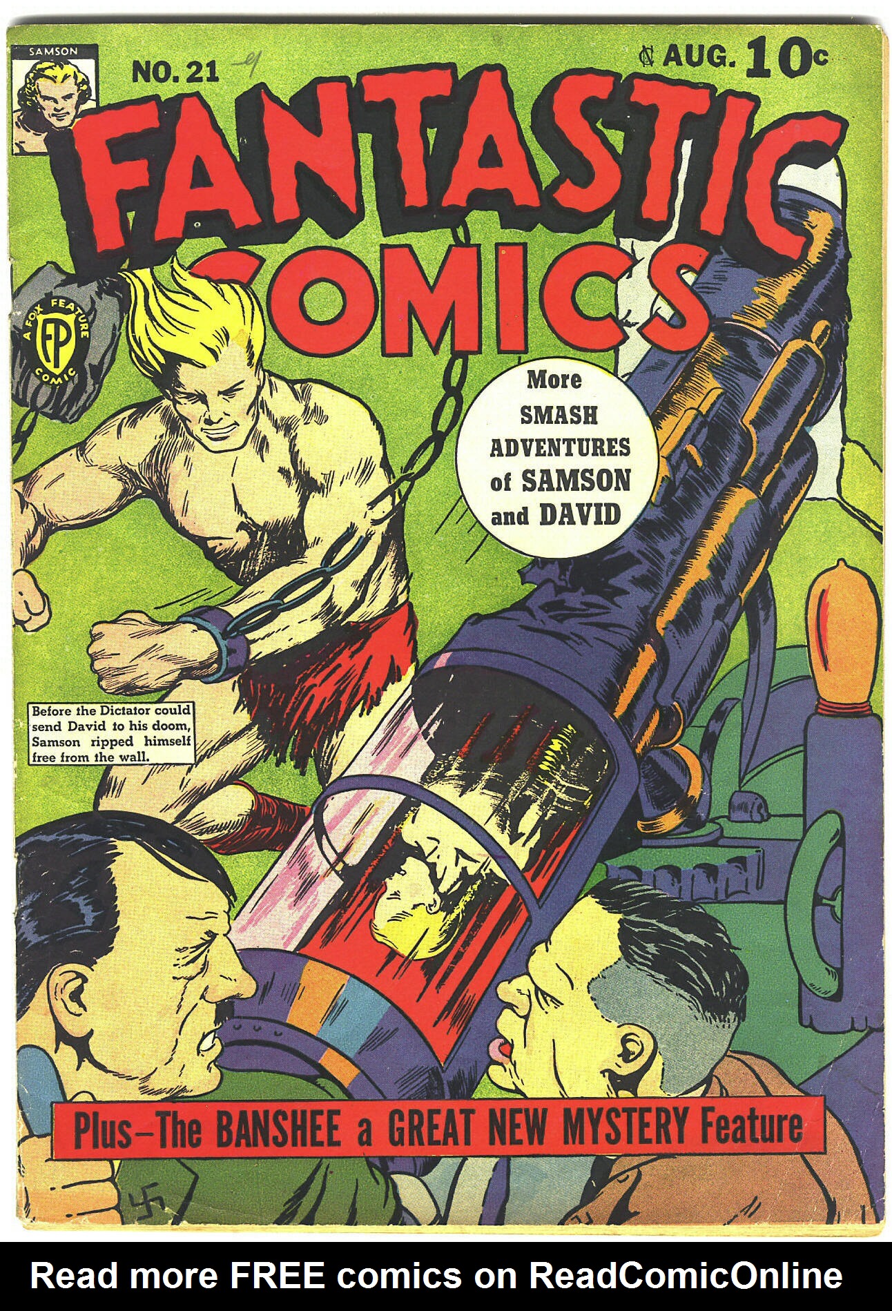 Read online Fantastic Comics comic -  Issue #21 - 1