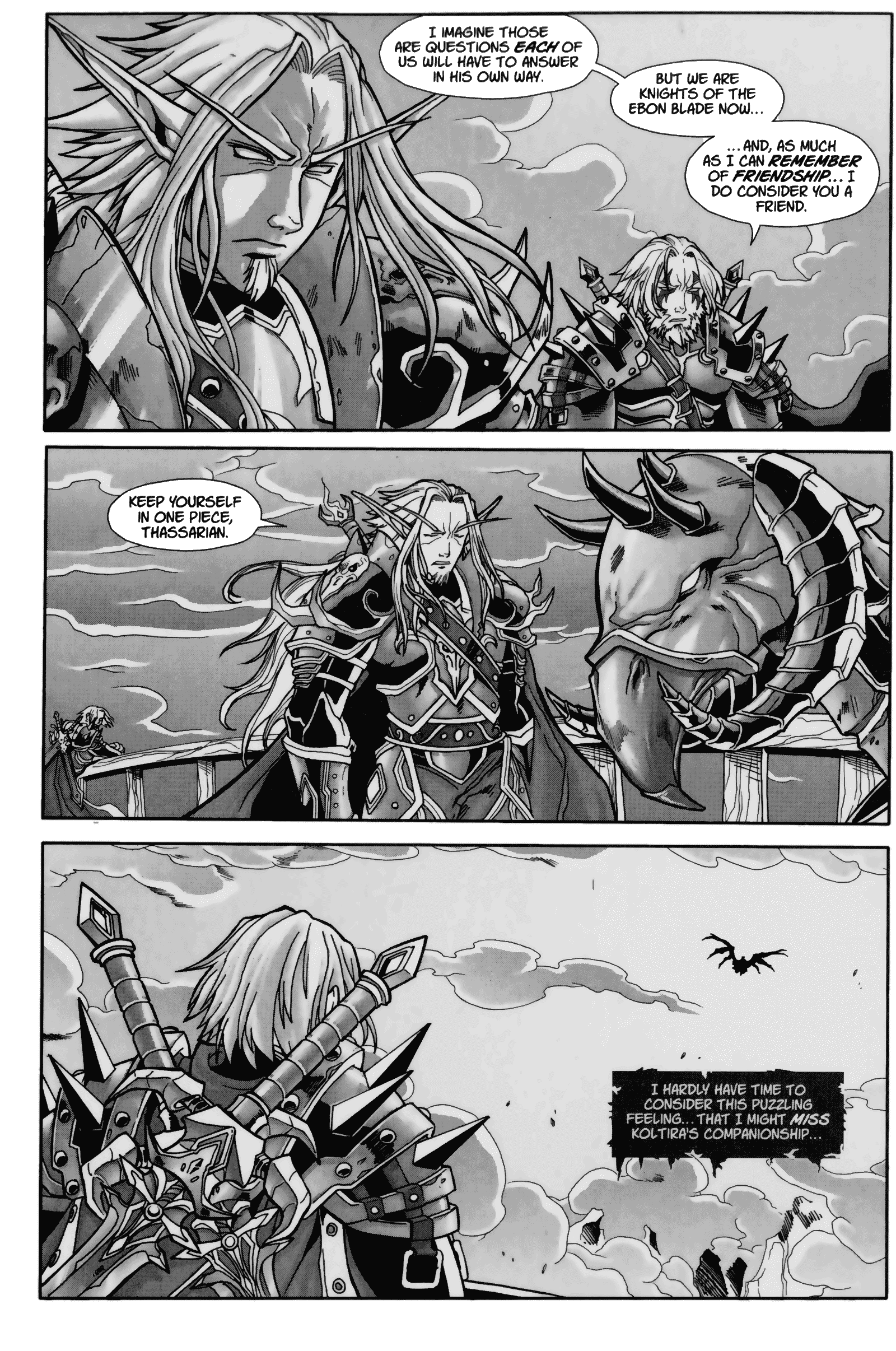 Read online World of Warcraft: Death Knight comic -  Issue # TPB (Part 2) - 2