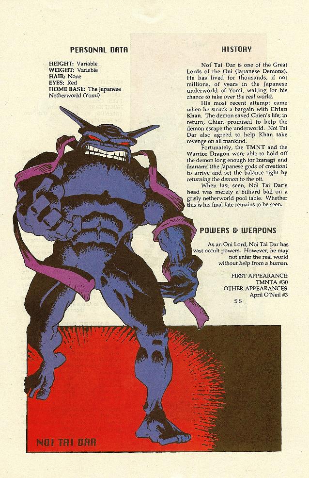 Read online Teenage Mutant Ninja Turtles Mutant Universe Sourcebook comic -  Issue #2 - 4