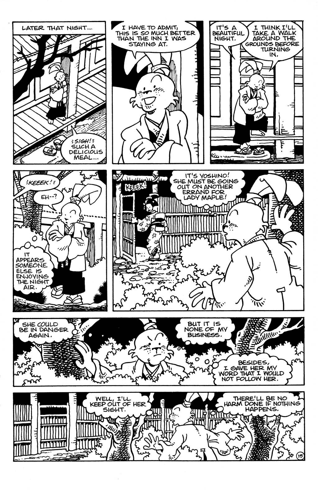 Read online Usagi Yojimbo (1996) comic -  Issue #28 - 16