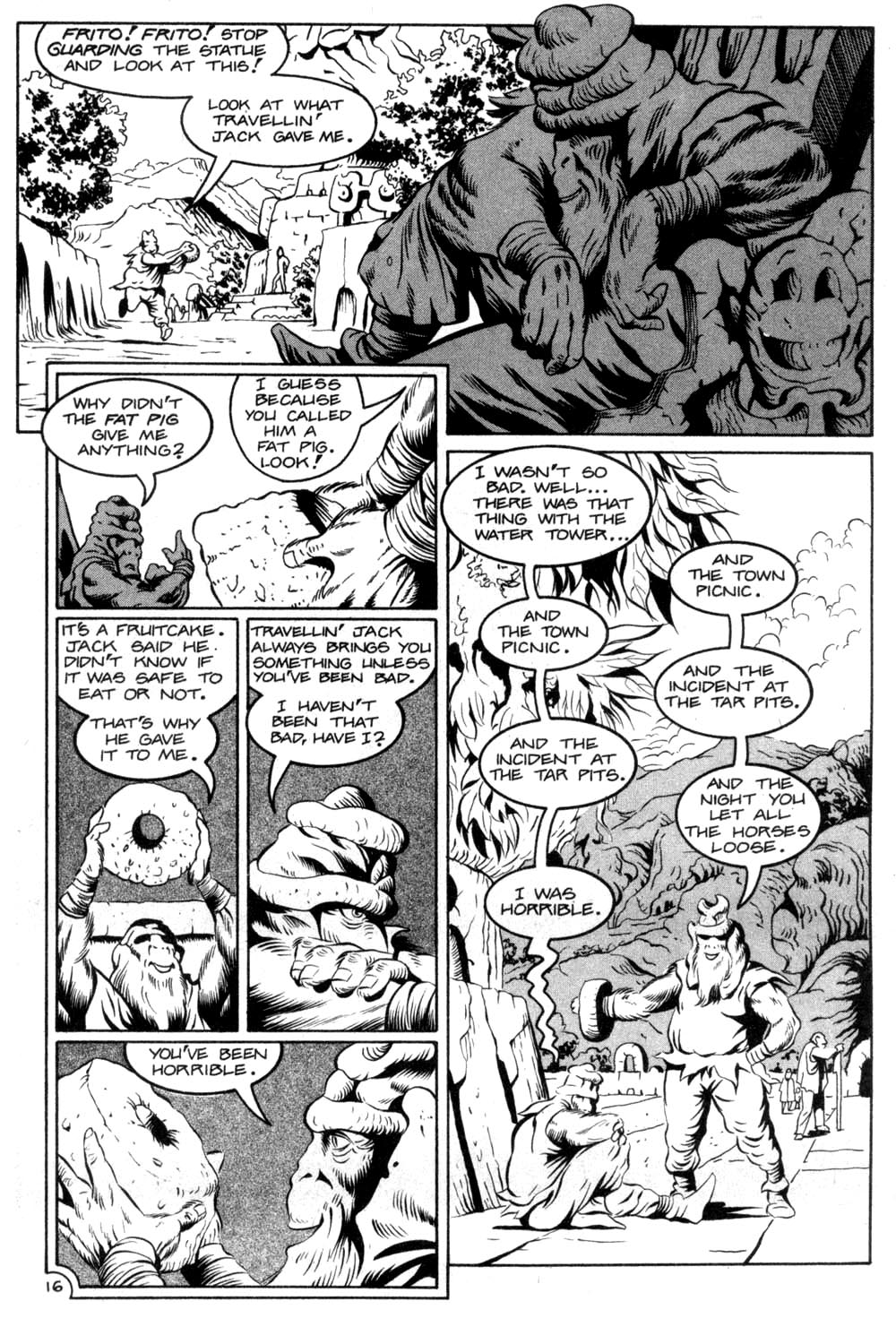 Read online Planet of the Apes (1990) comic -  Issue #8 - 17