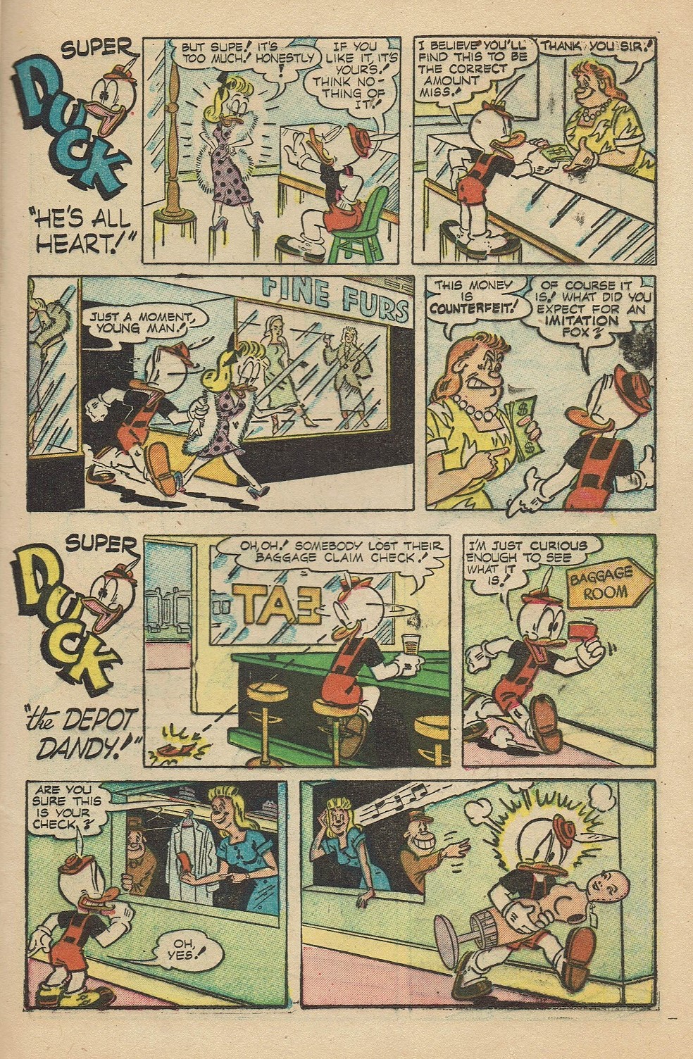 Read online Super Duck Comics comic -  Issue #52 - 25