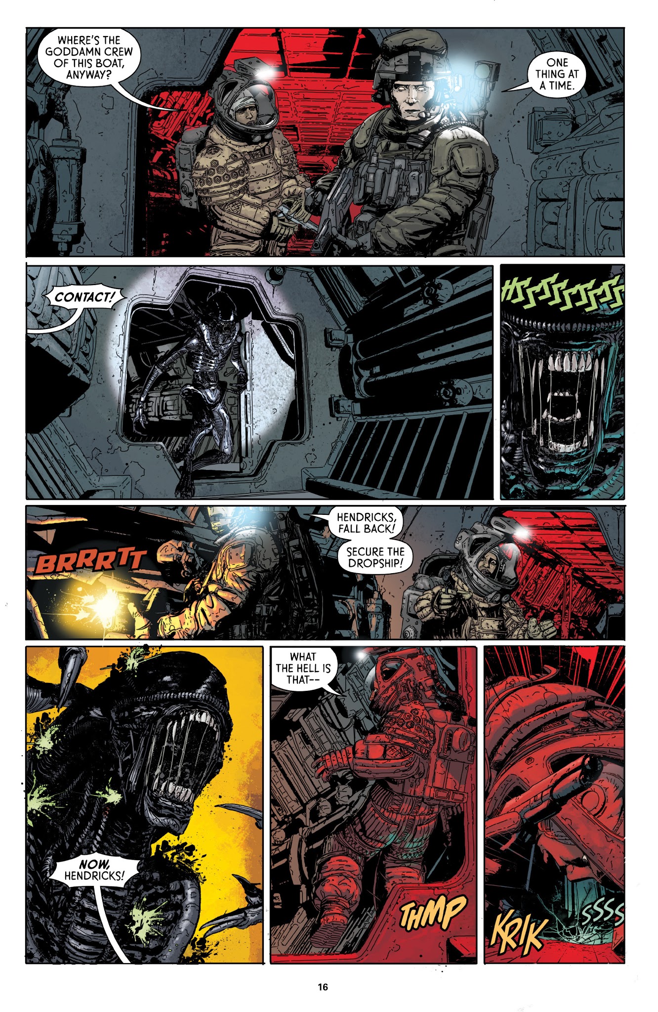 Read online Aliens: Defiance comic -  Issue # _TPB 1 - 16