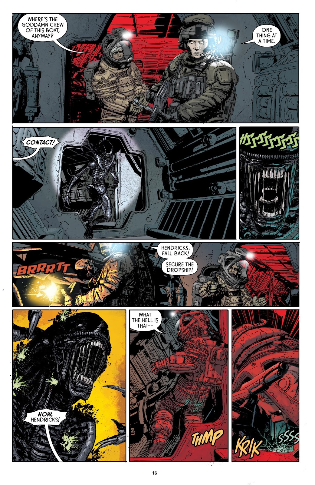 Aliens: Defiance issue TPB 1 - Page 16