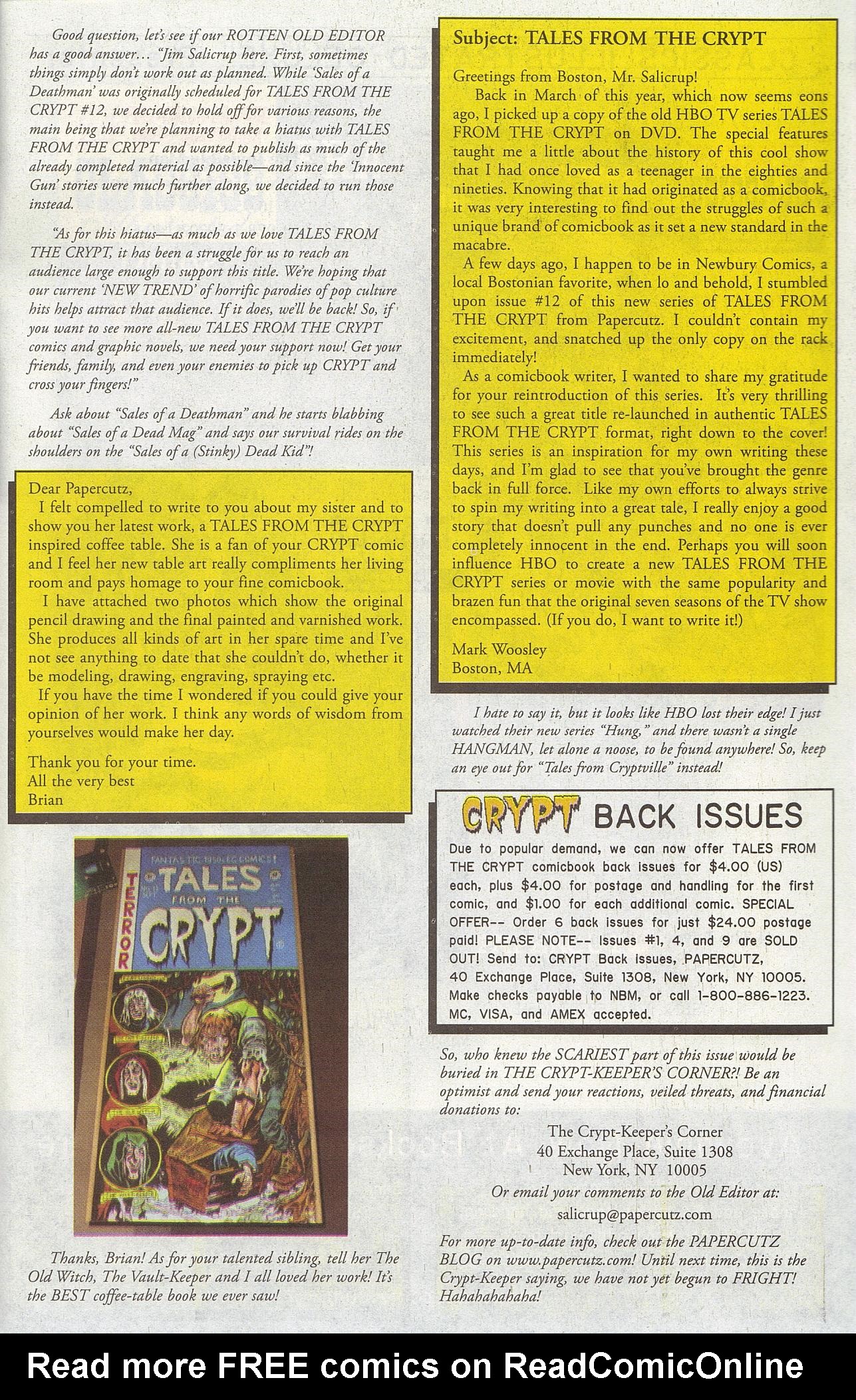 Read online Tales From The Crypt (2007) comic -  Issue #13 - 49