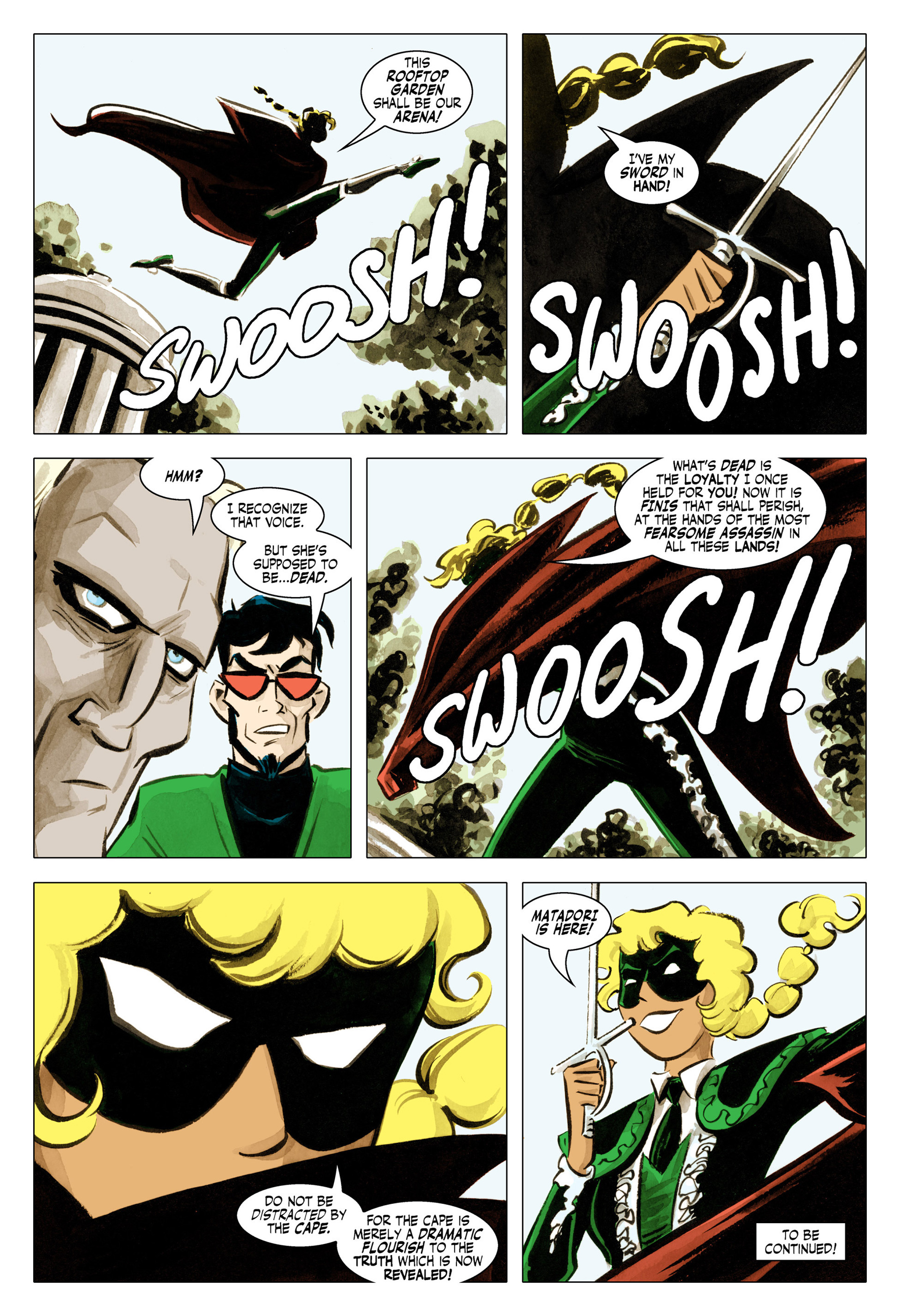 Read online Bandette (2012) comic -  Issue #8 - 21