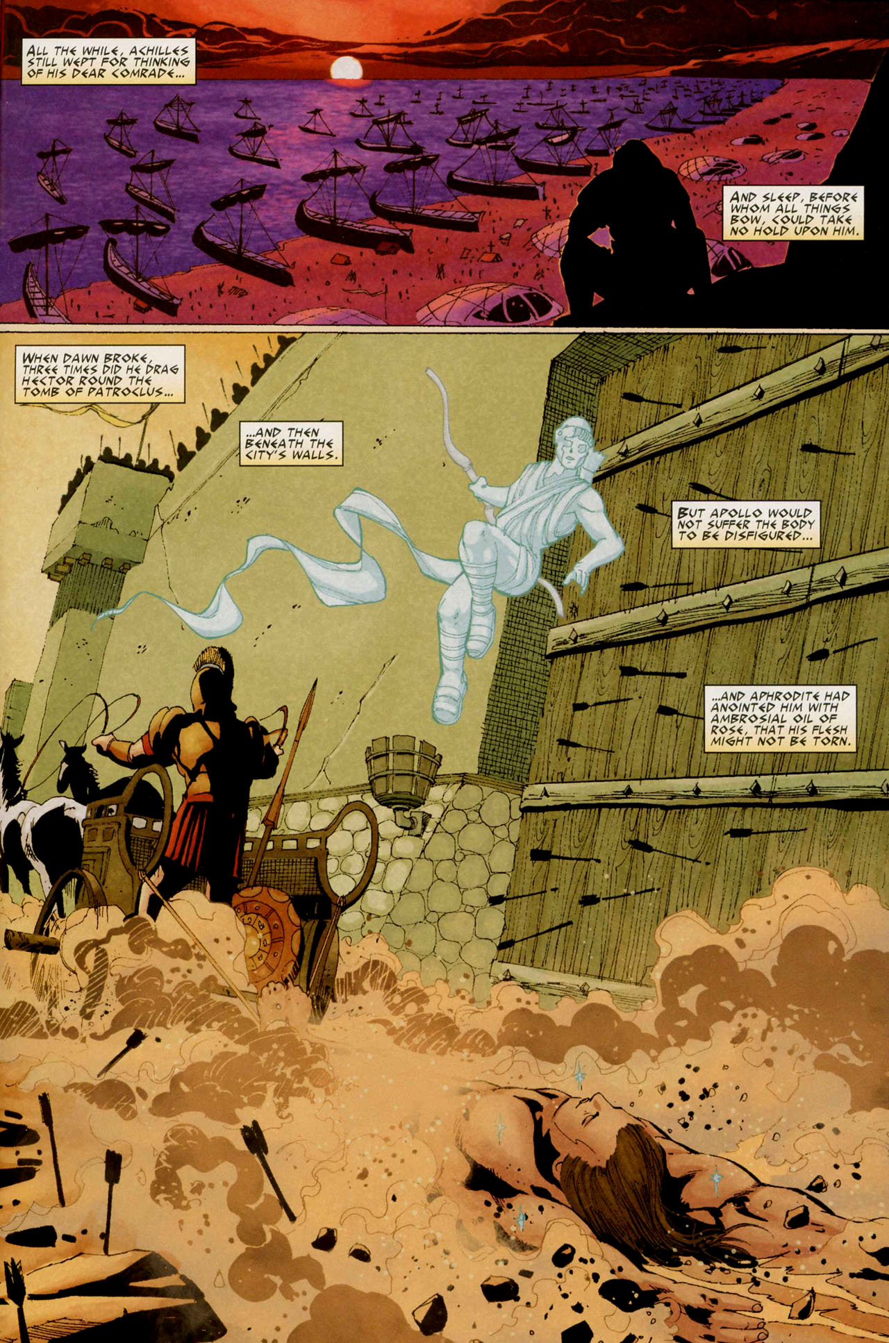 Read online The Iliad comic -  Issue #8 - 18