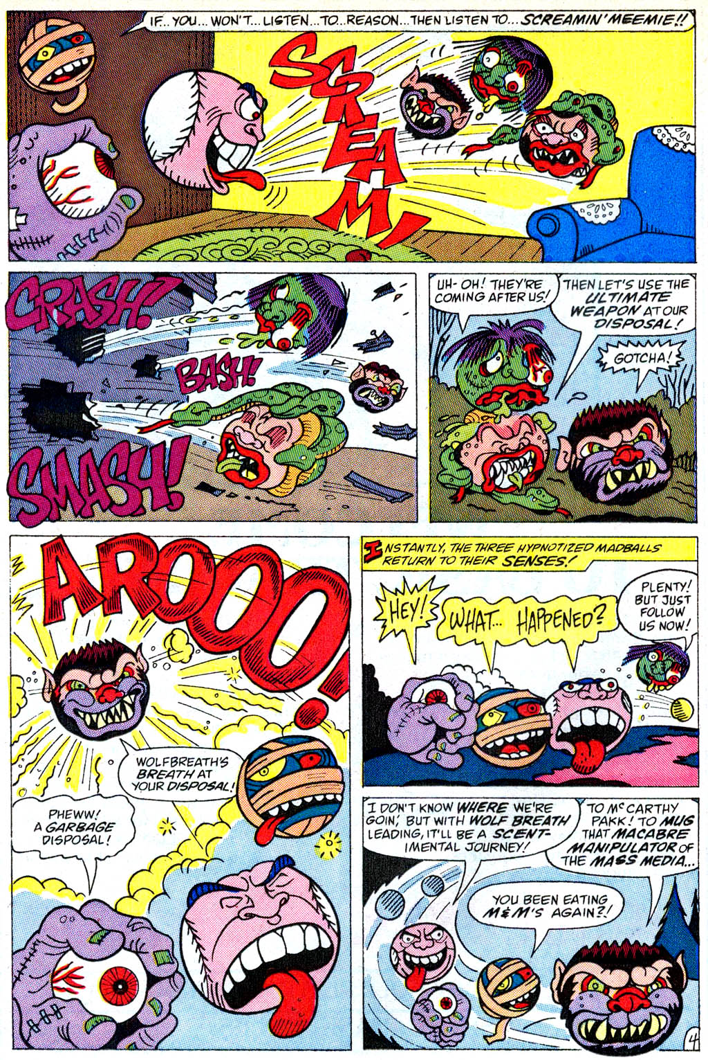 Read online Madballs comic -  Issue #4 - 18