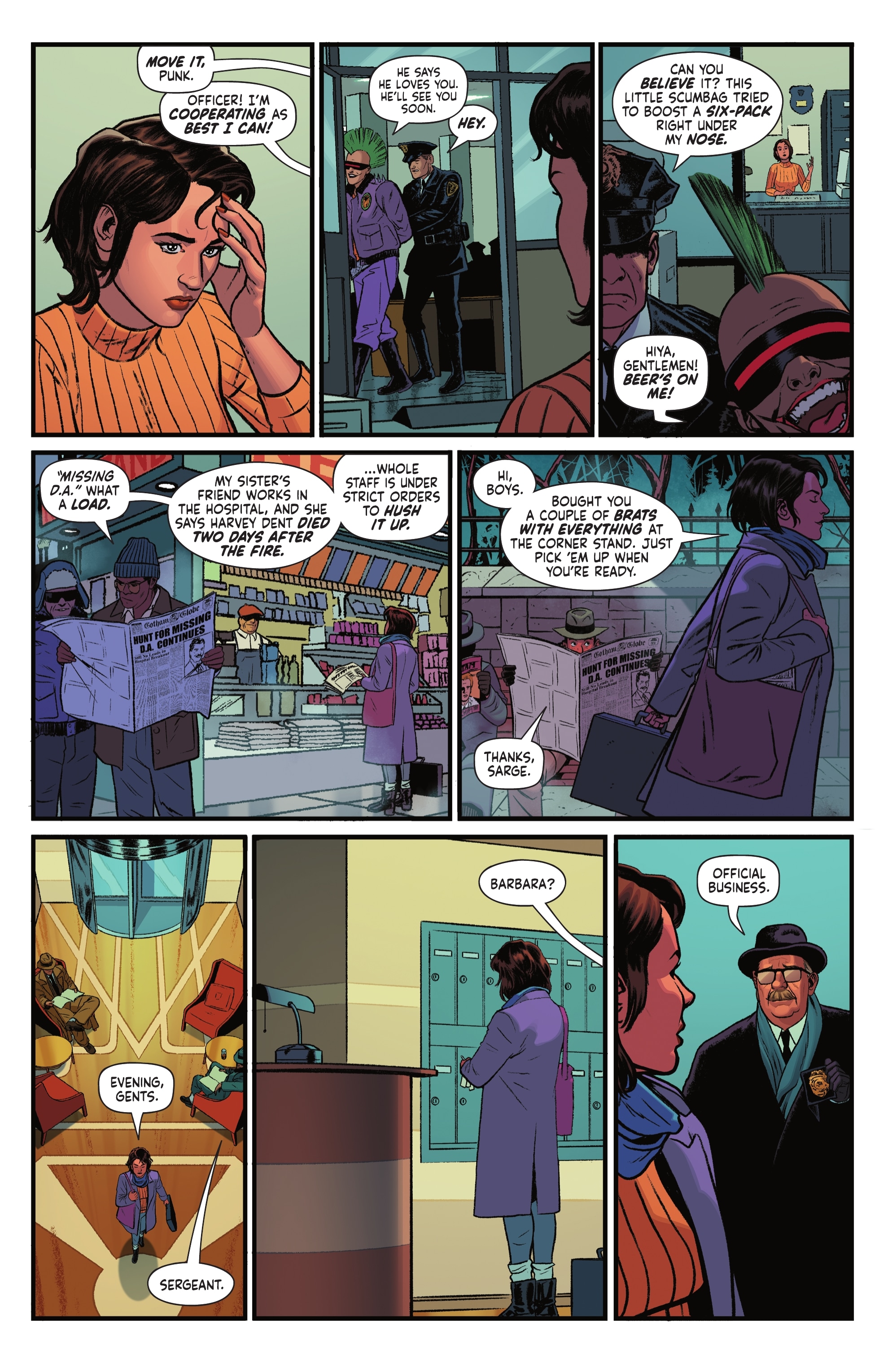 Read online Batman '89 comic -  Issue #5 - 5