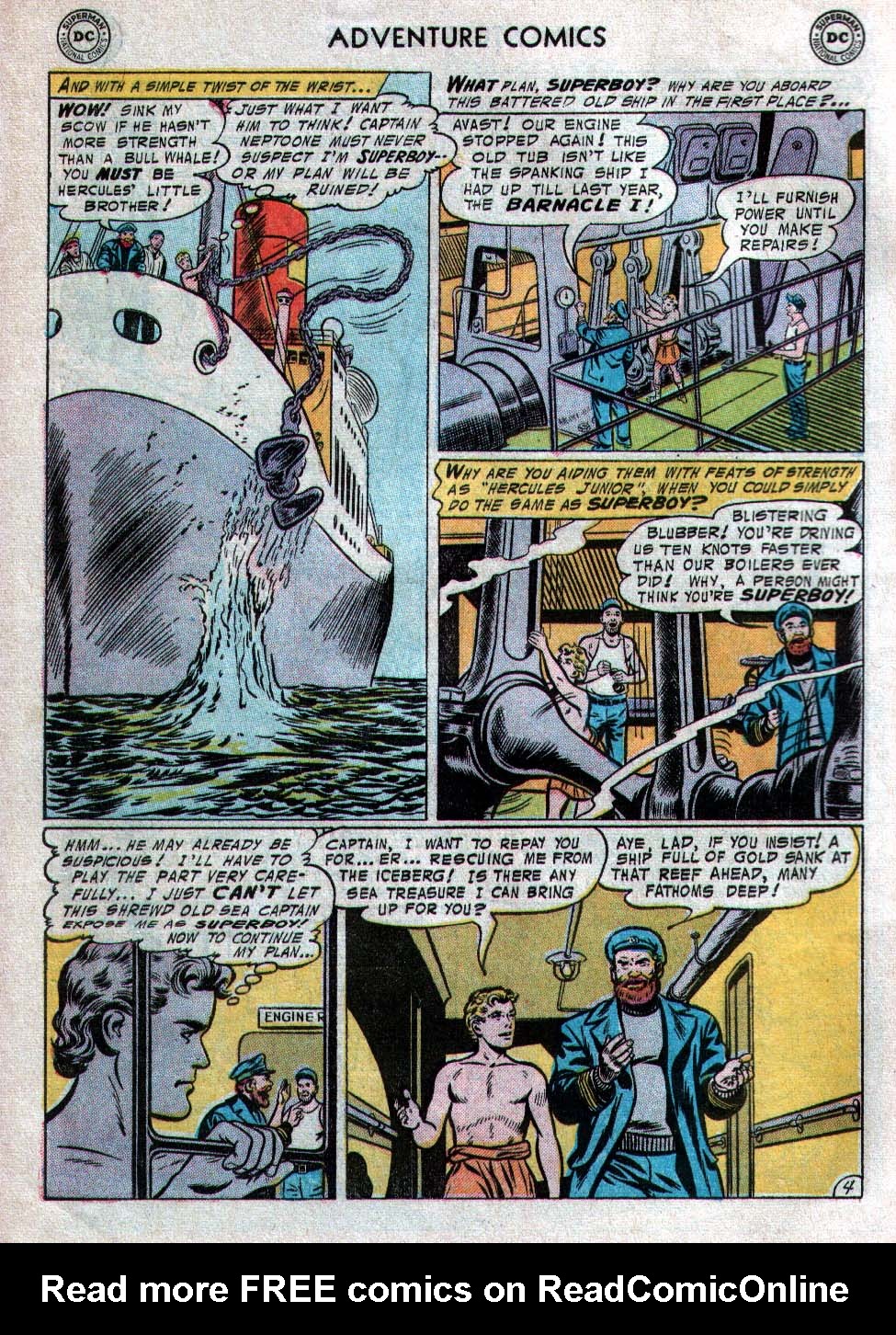 Read online Adventure Comics (1938) comic -  Issue #223 - 6