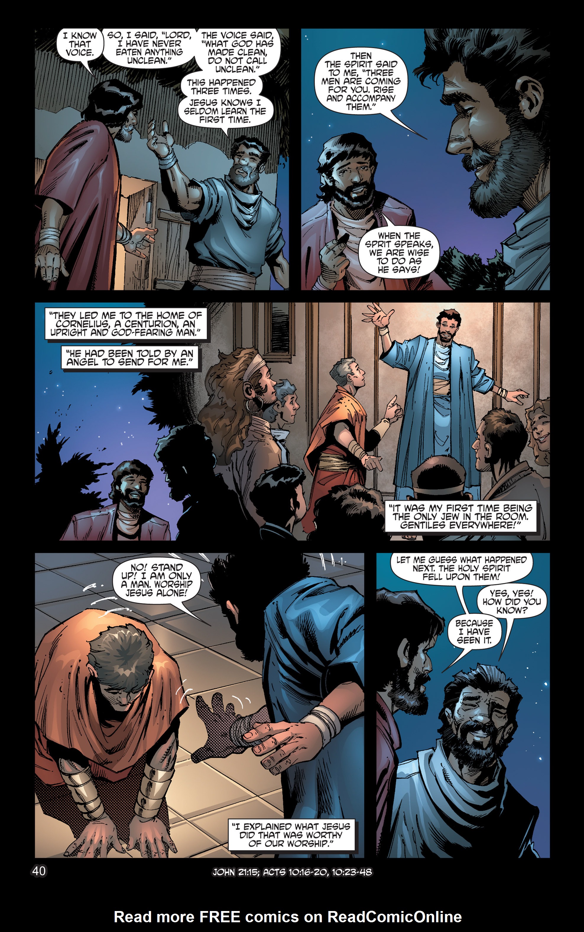 Read online The Kingstone Bible comic -  Issue #10 - 45