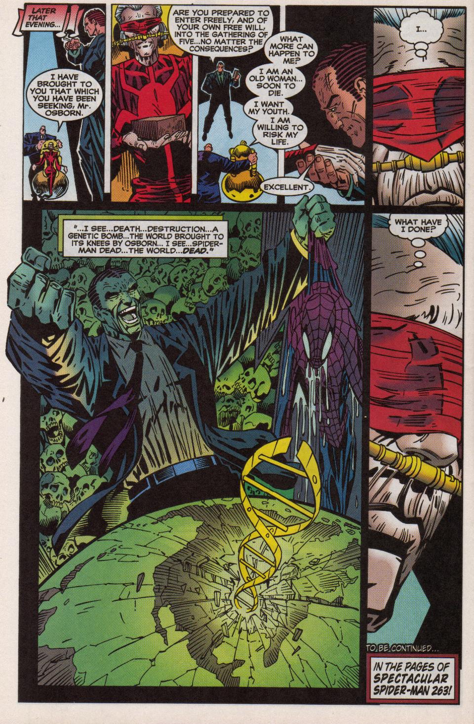 Read online Spider-Man (1990) comic -  Issue #96 - Web of Despair - 24