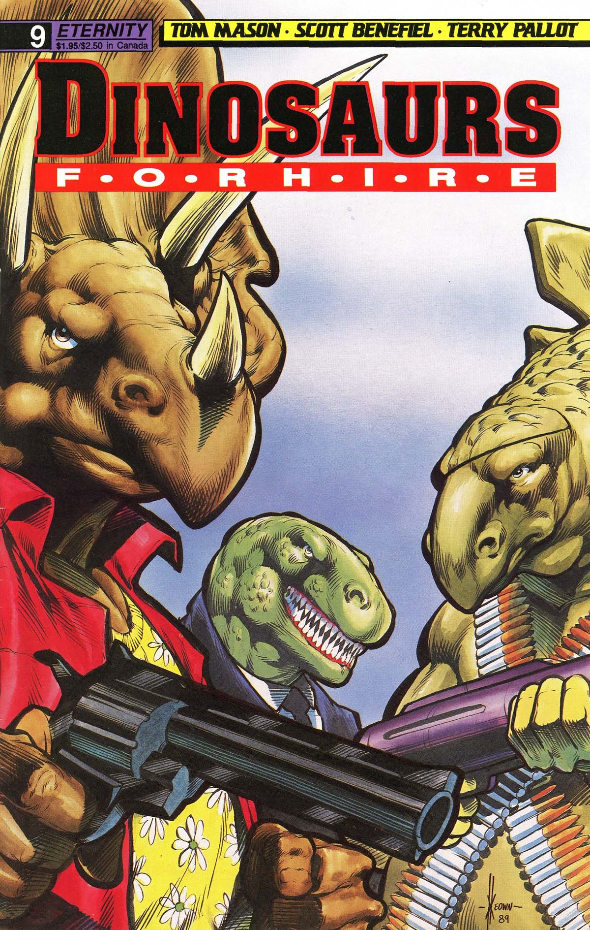 Read online Dinosaurs For Hire (1988) comic -  Issue #9 - 1