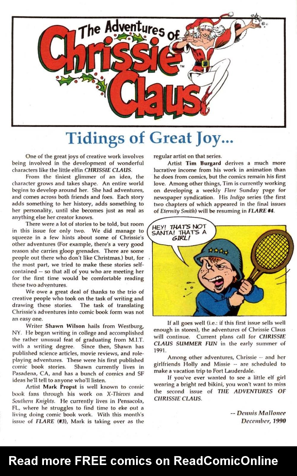 Read online The Adventures of Chrissie Claus comic -  Issue #1 - 29