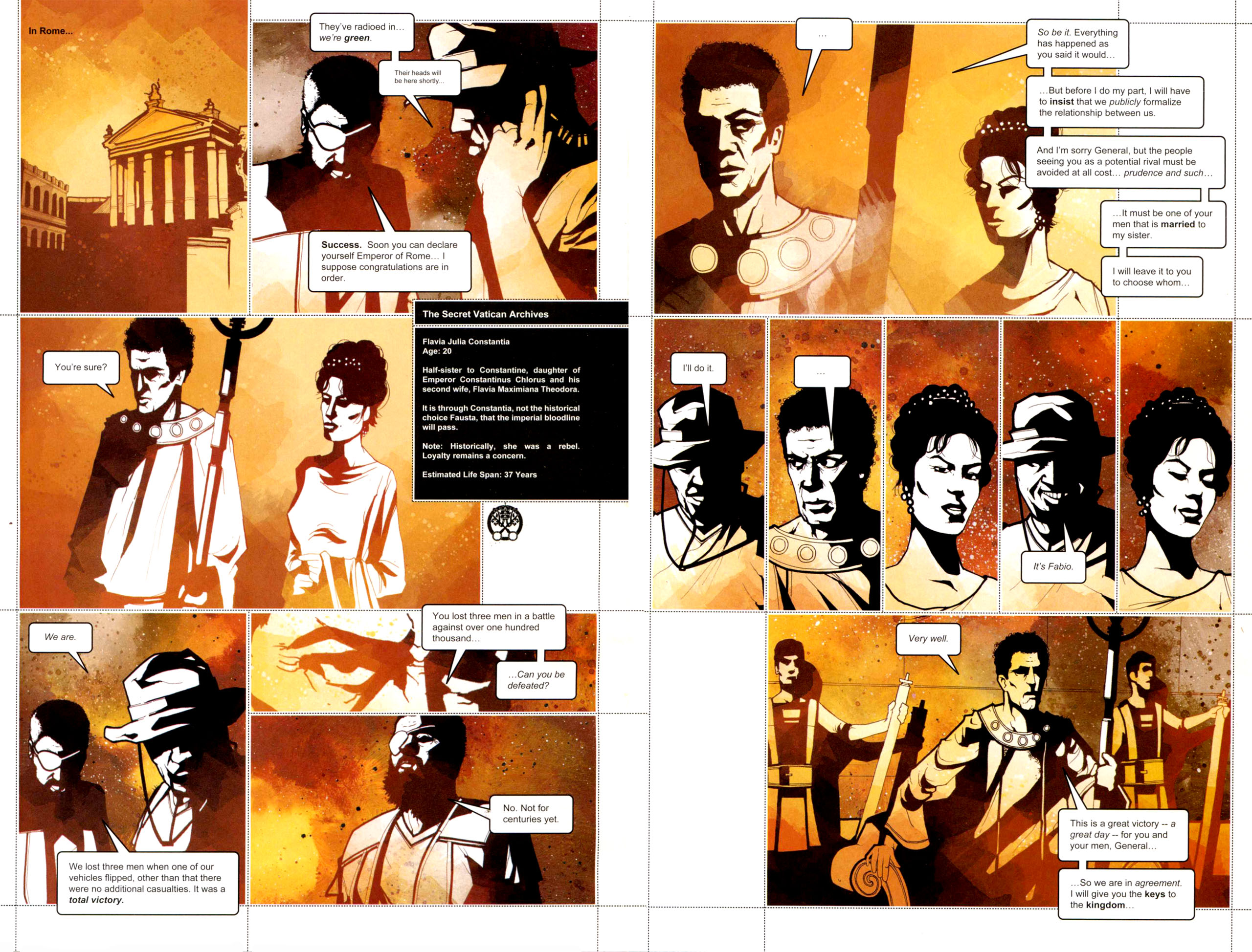 Read online Pax Romana comic -  Issue #2 - 14