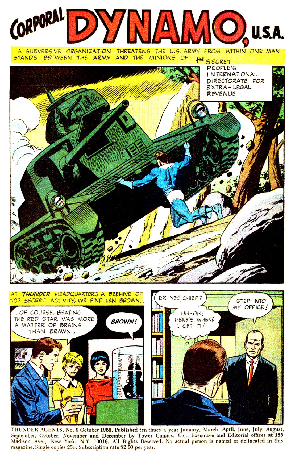 Read online T.H.U.N.D.E.R. Agents (1965) comic -  Issue #9 - 3