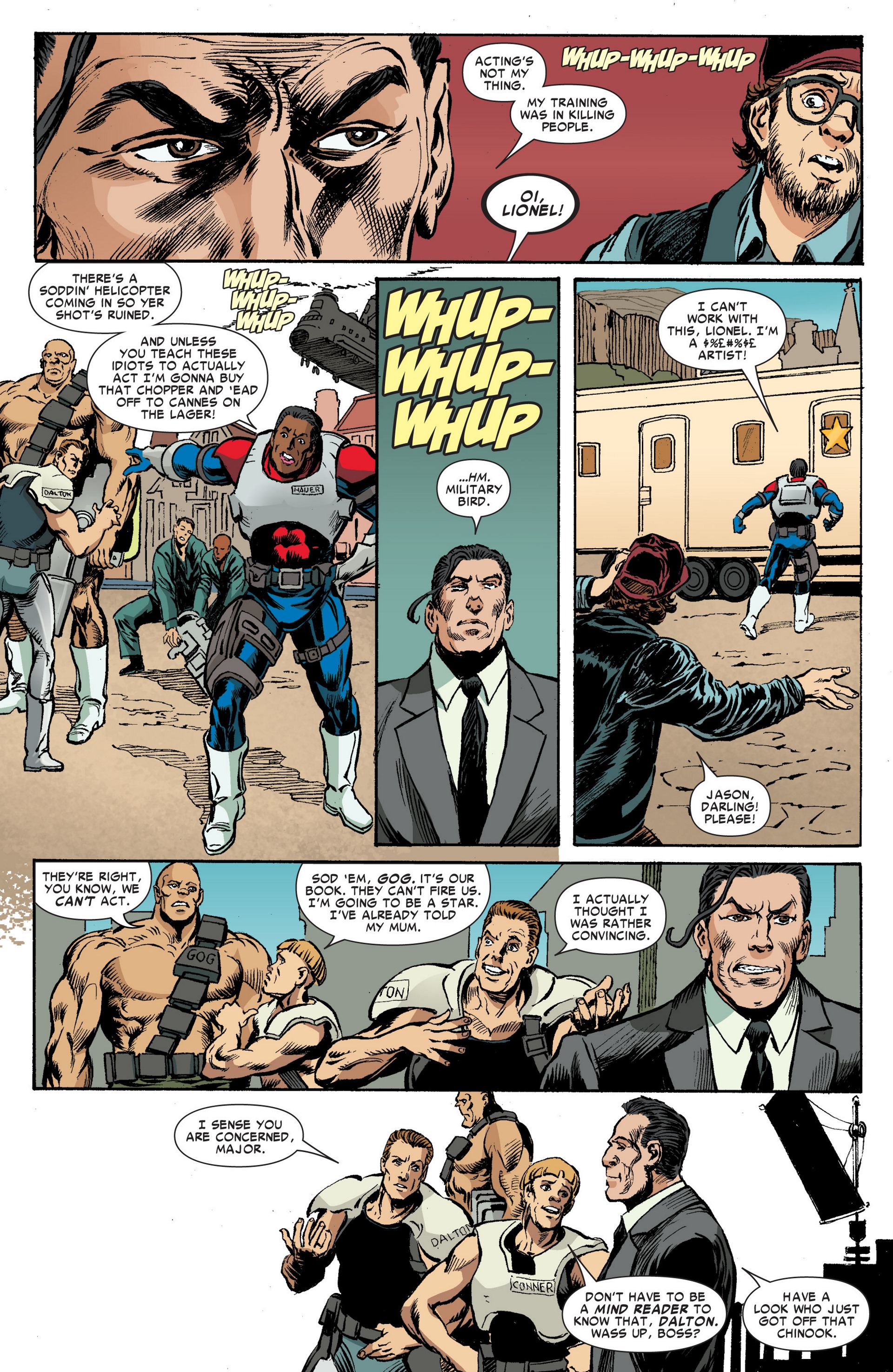 Read online Revolutionary War: Super Soldiers comic -  Issue # Full - 6