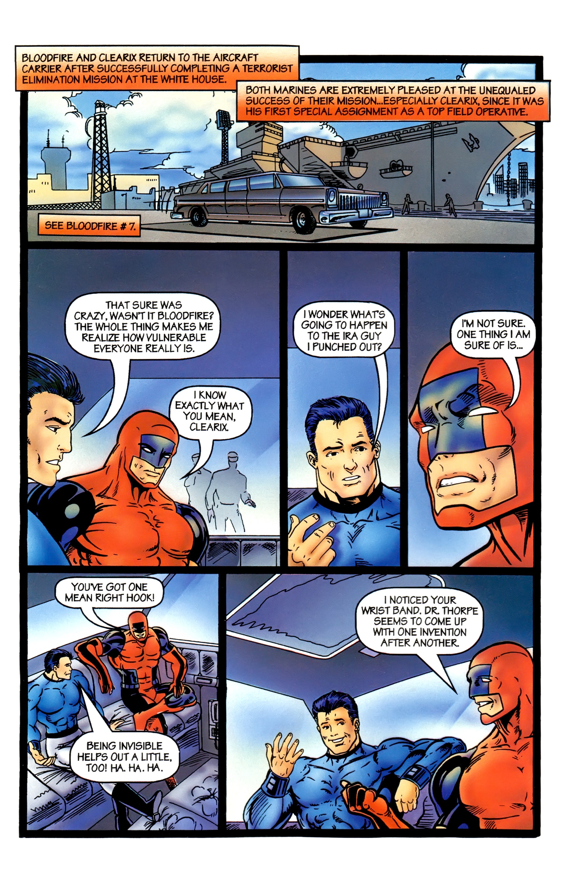 Read online Bloodfire comic -  Issue #8 - 6