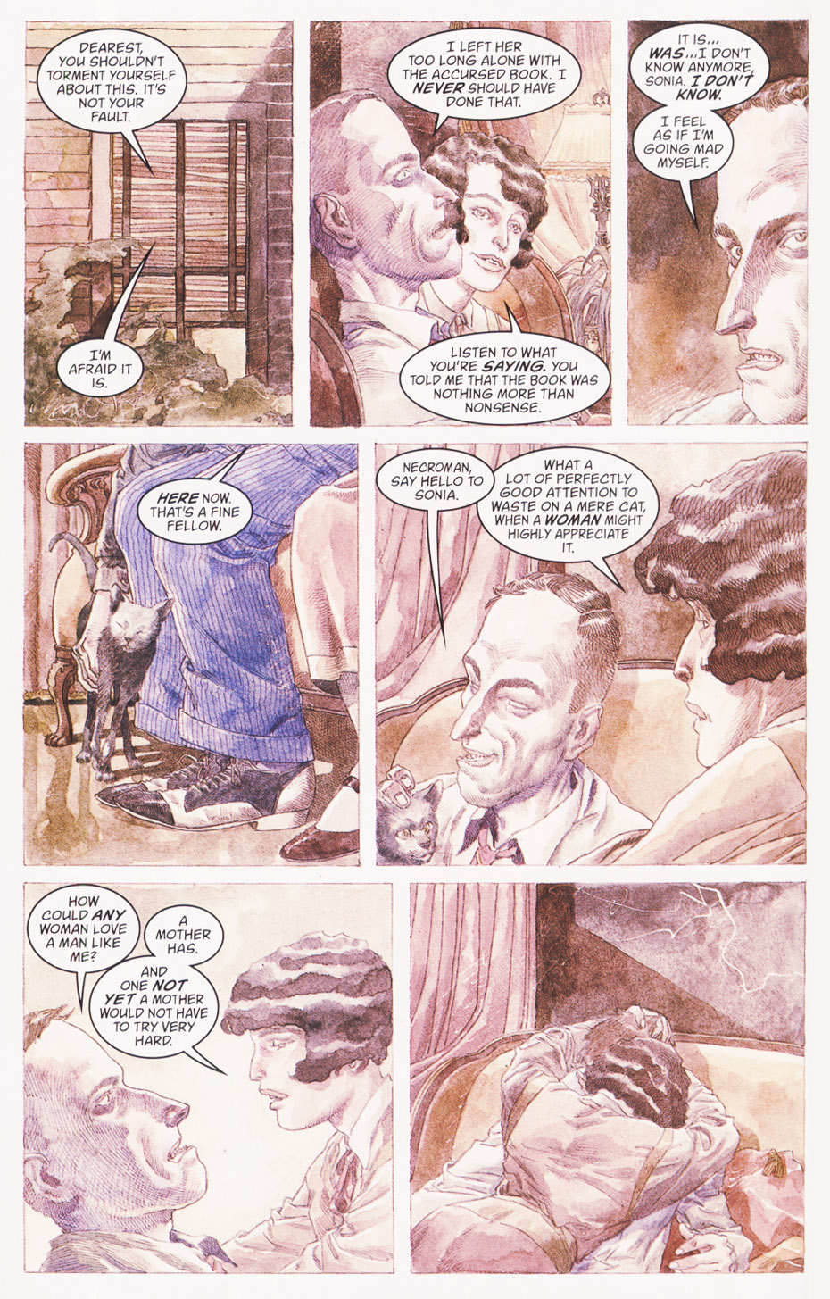 Read online Lovecraft comic -  Issue # TPB - 90