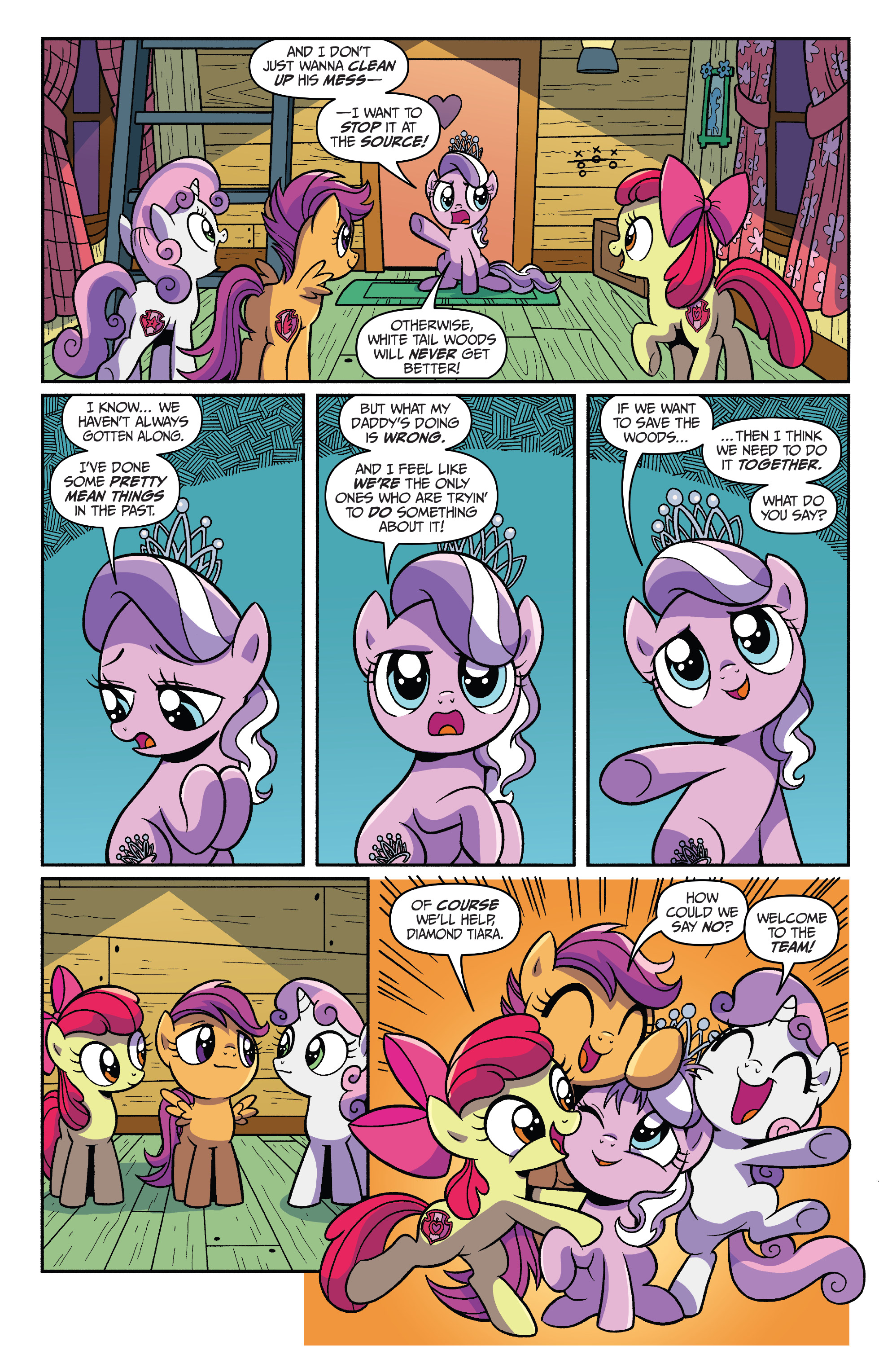 Read online My Little Pony: Spirit of the Forest comic -  Issue #3 - 7
